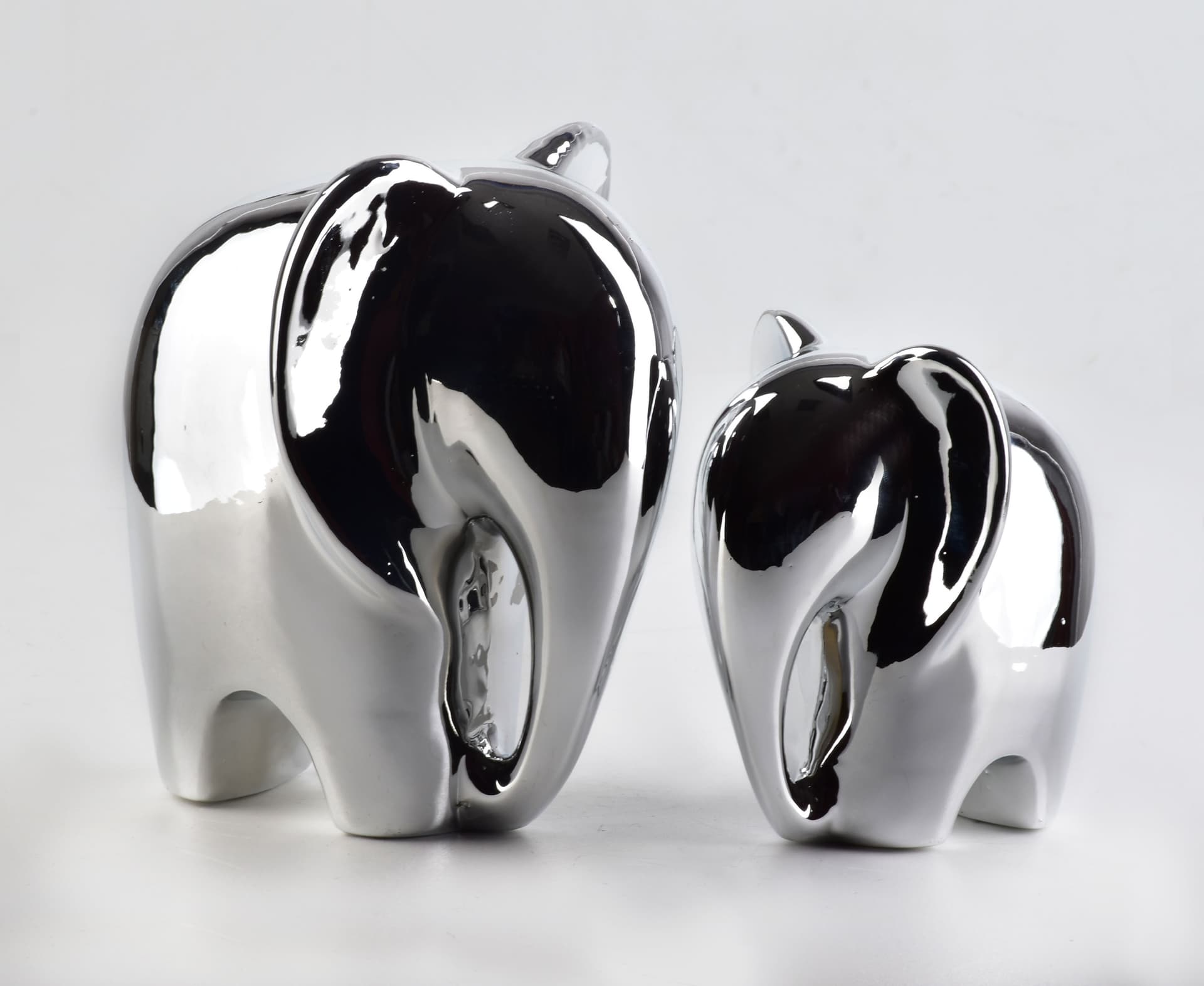 

MIA SILVER Figura słoń 12x9,5xh12cm