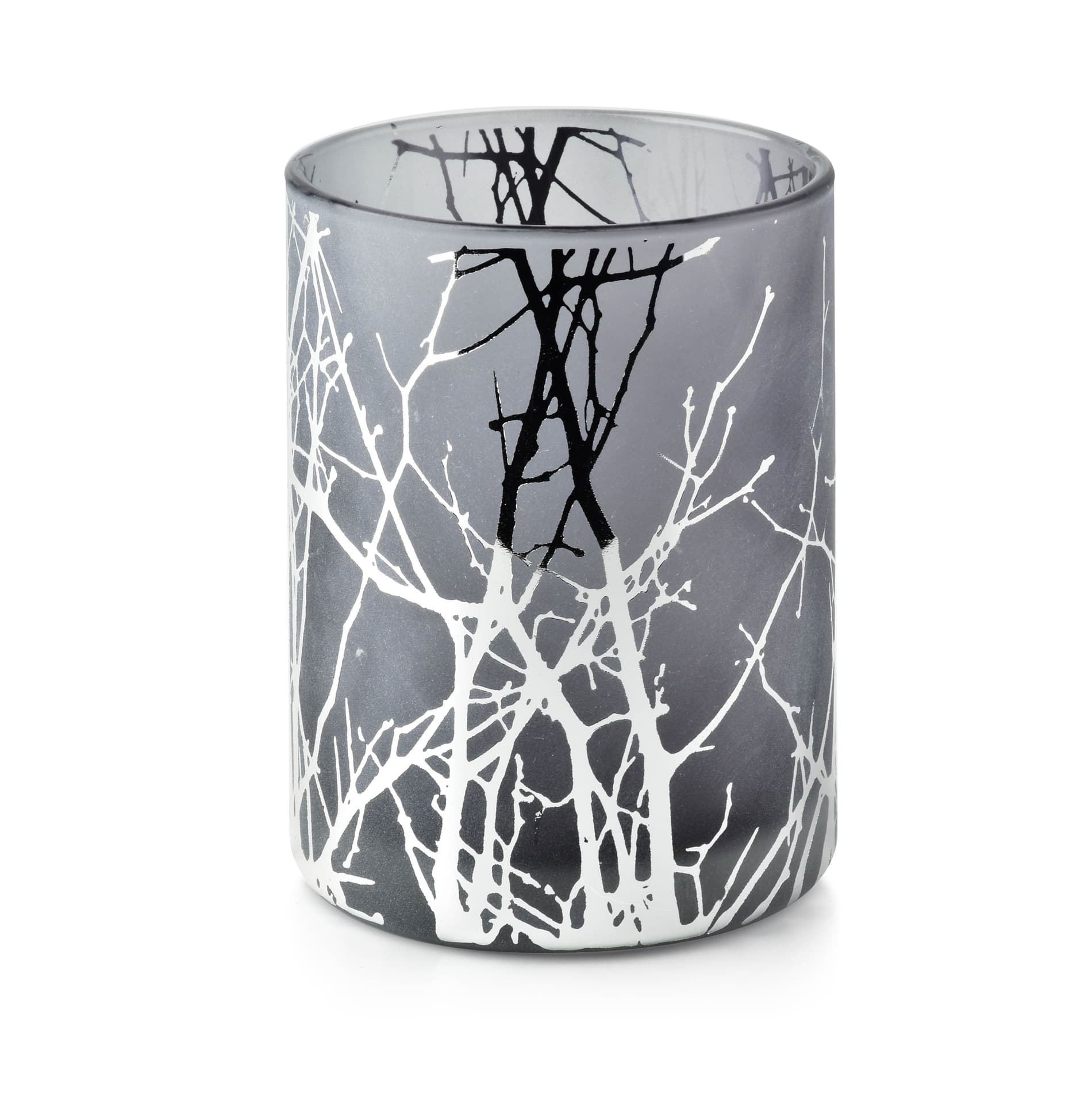 

ODETTE SILVER Świecznik 10xh12,5cm