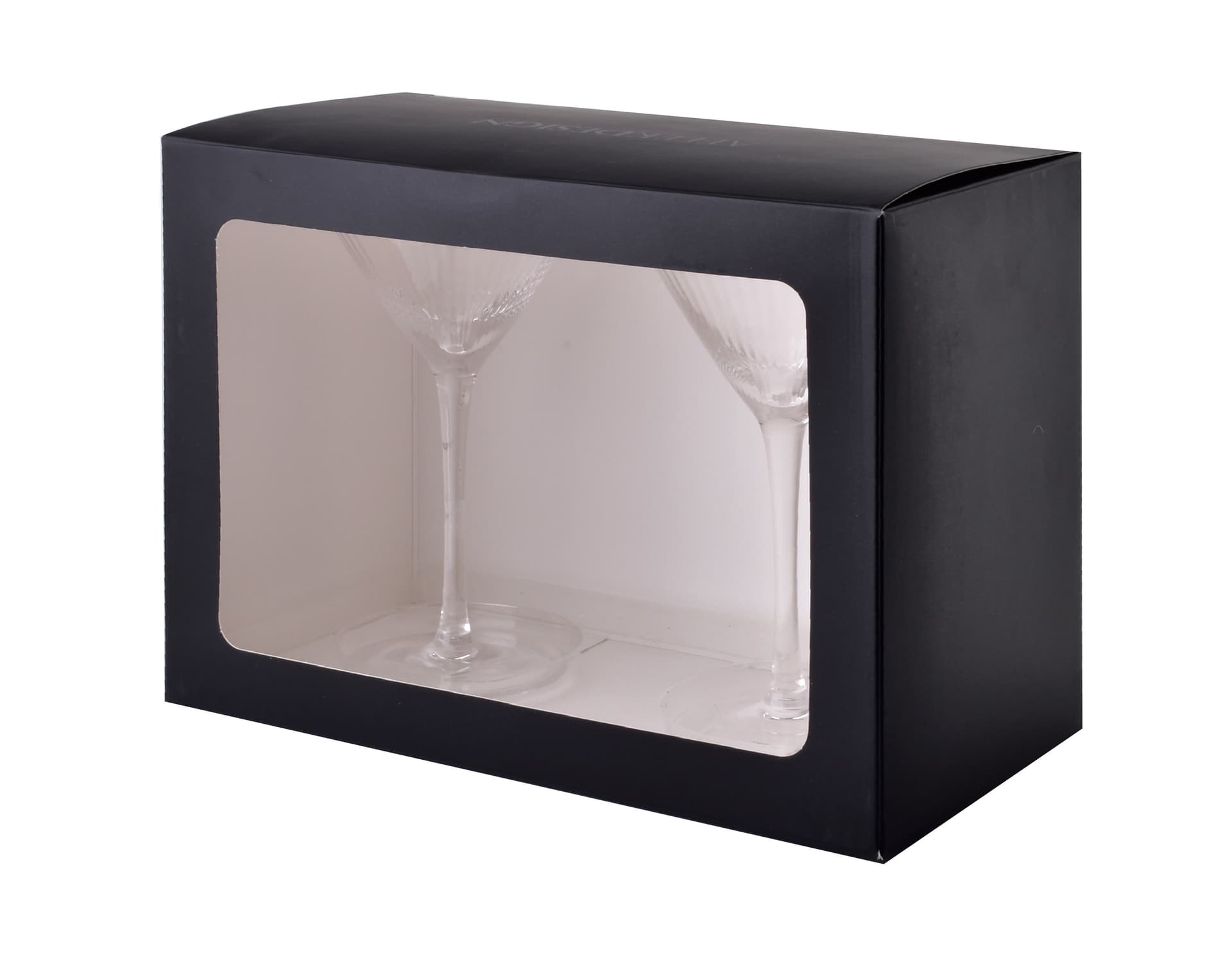 

MADA GOLD Komplet 2 KIELISZKÓW DO MARTINI 300ml 12x8xh18cm