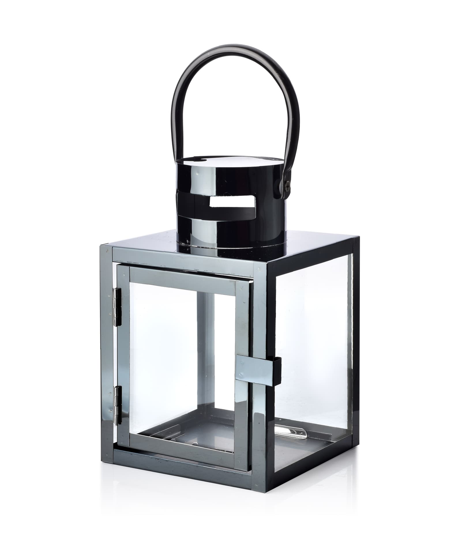 

LEONE BLACK Latarnia 12x12x25 cm