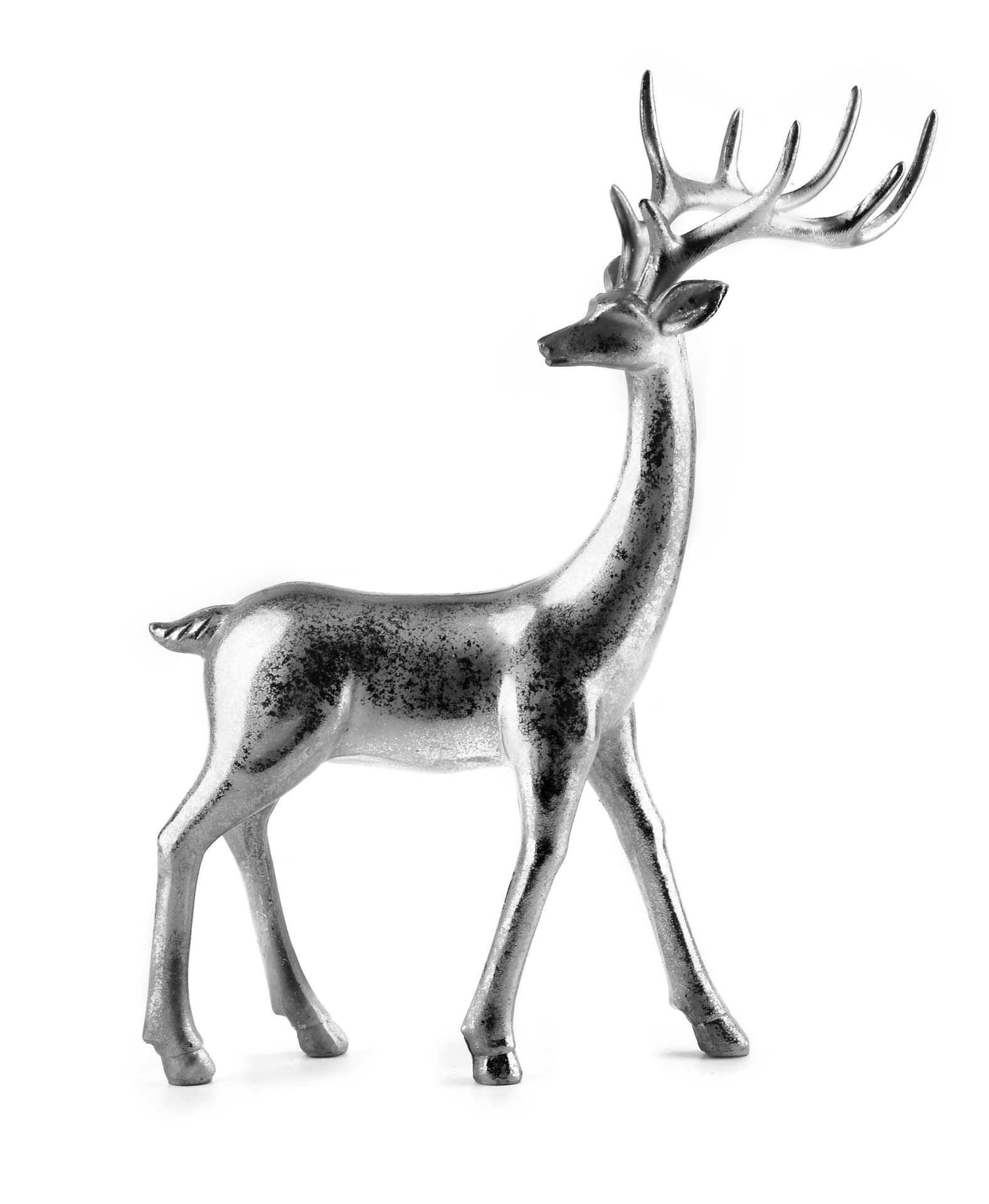 

SANTA LILA Figura 23x6xh27cm srebrny renifer