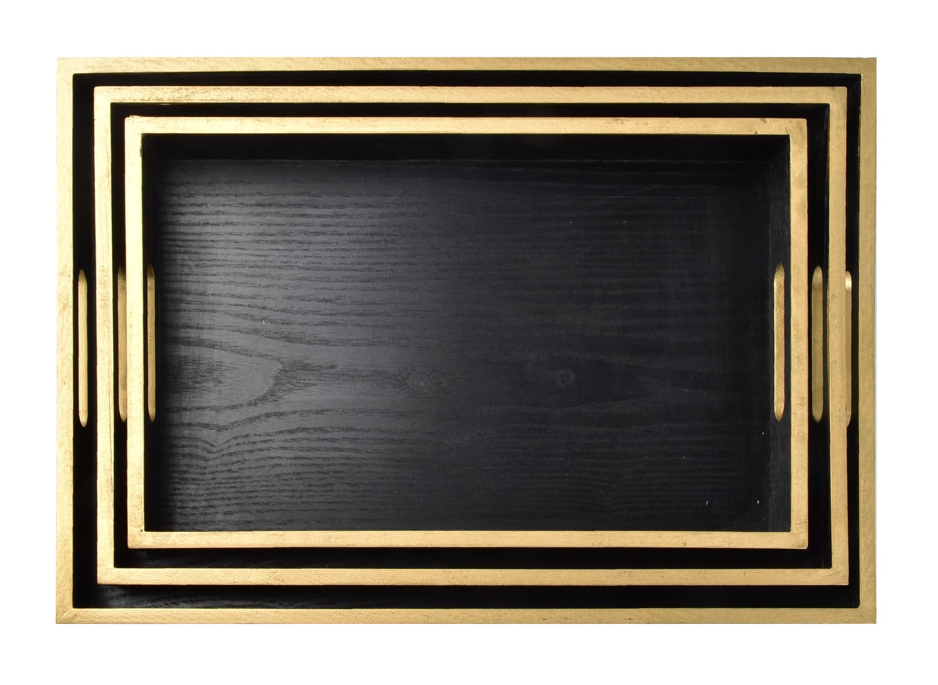 

BLANCHE Komplet 3 tac prostokątnych L:45X32X4,5 M:41X28X4,5CM S:37X24X4,5CM
