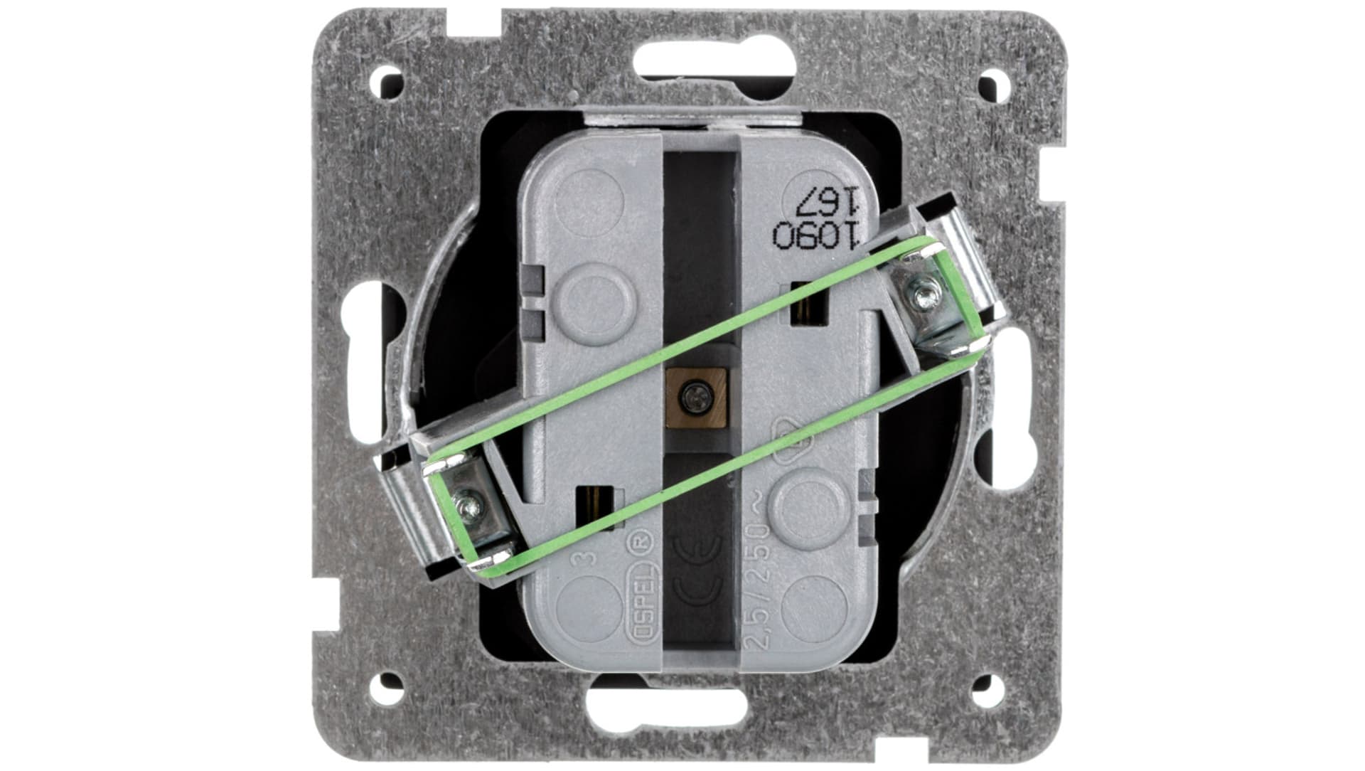 

SONATA Gniazdo potrójne b/u 2,5A EURO czarny metalik GP-3R/m/33