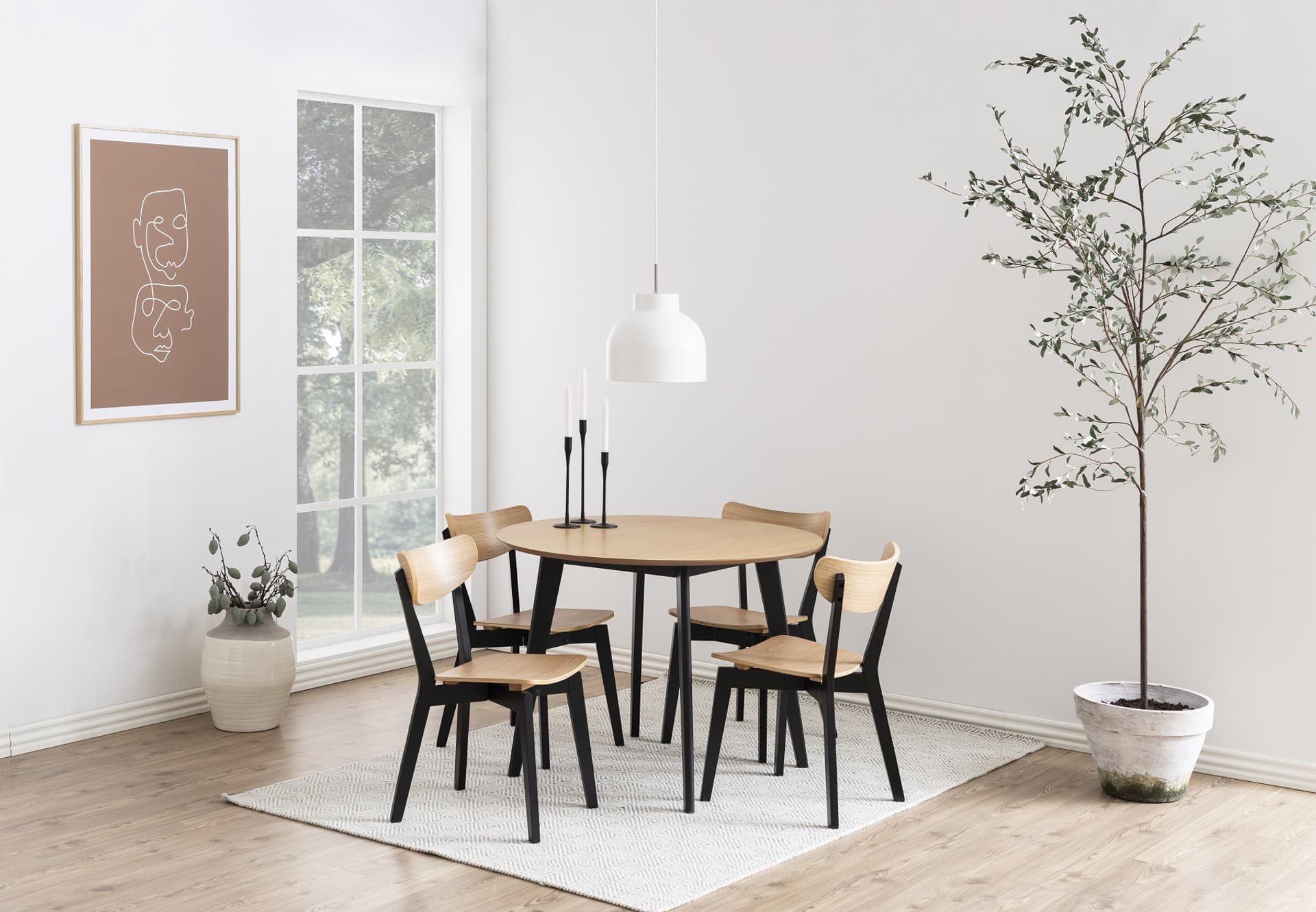 

Stół Woodley Black Oak 105 cm