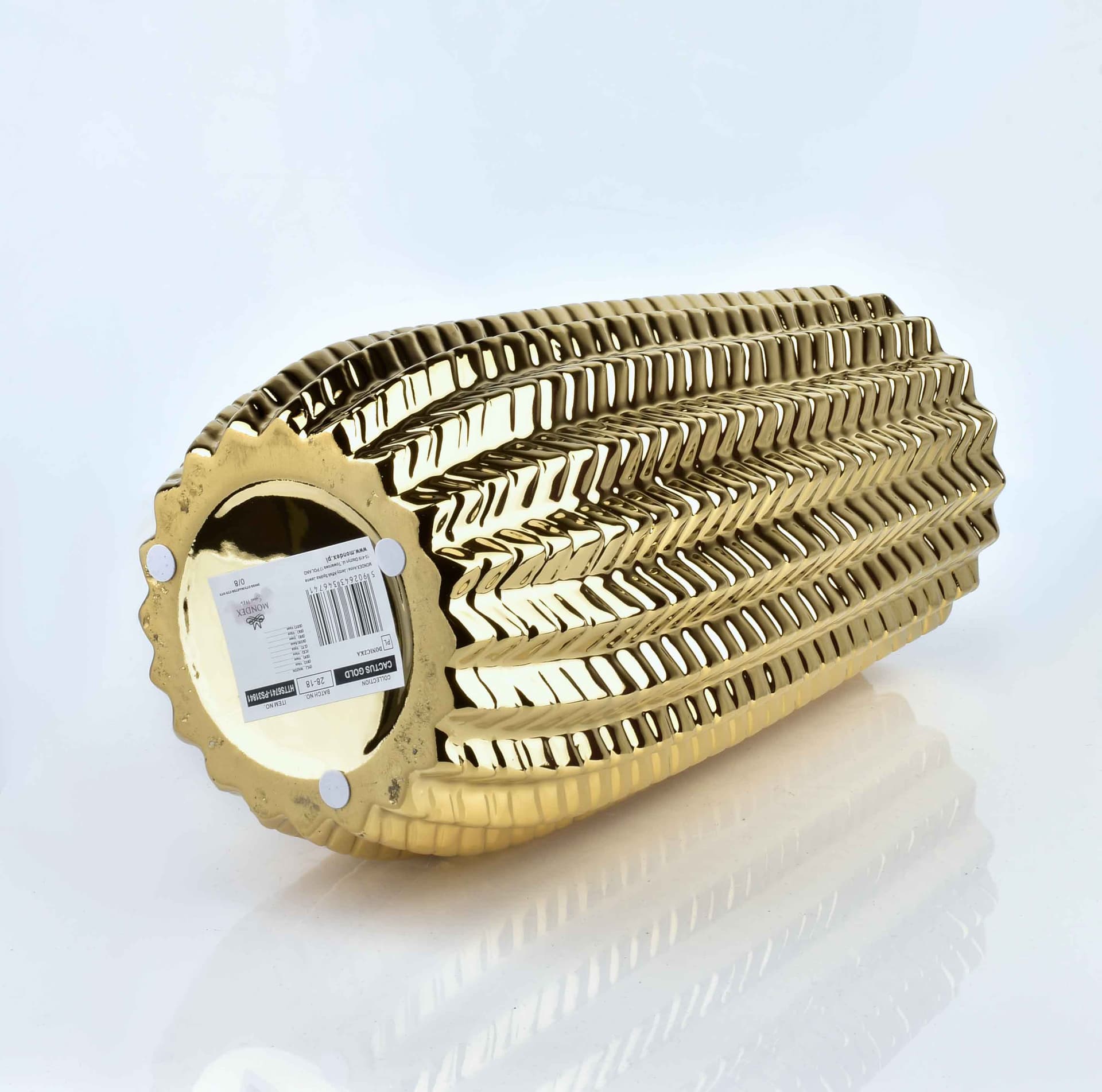 

CACTUS GOLD WAZON 11xh27cm