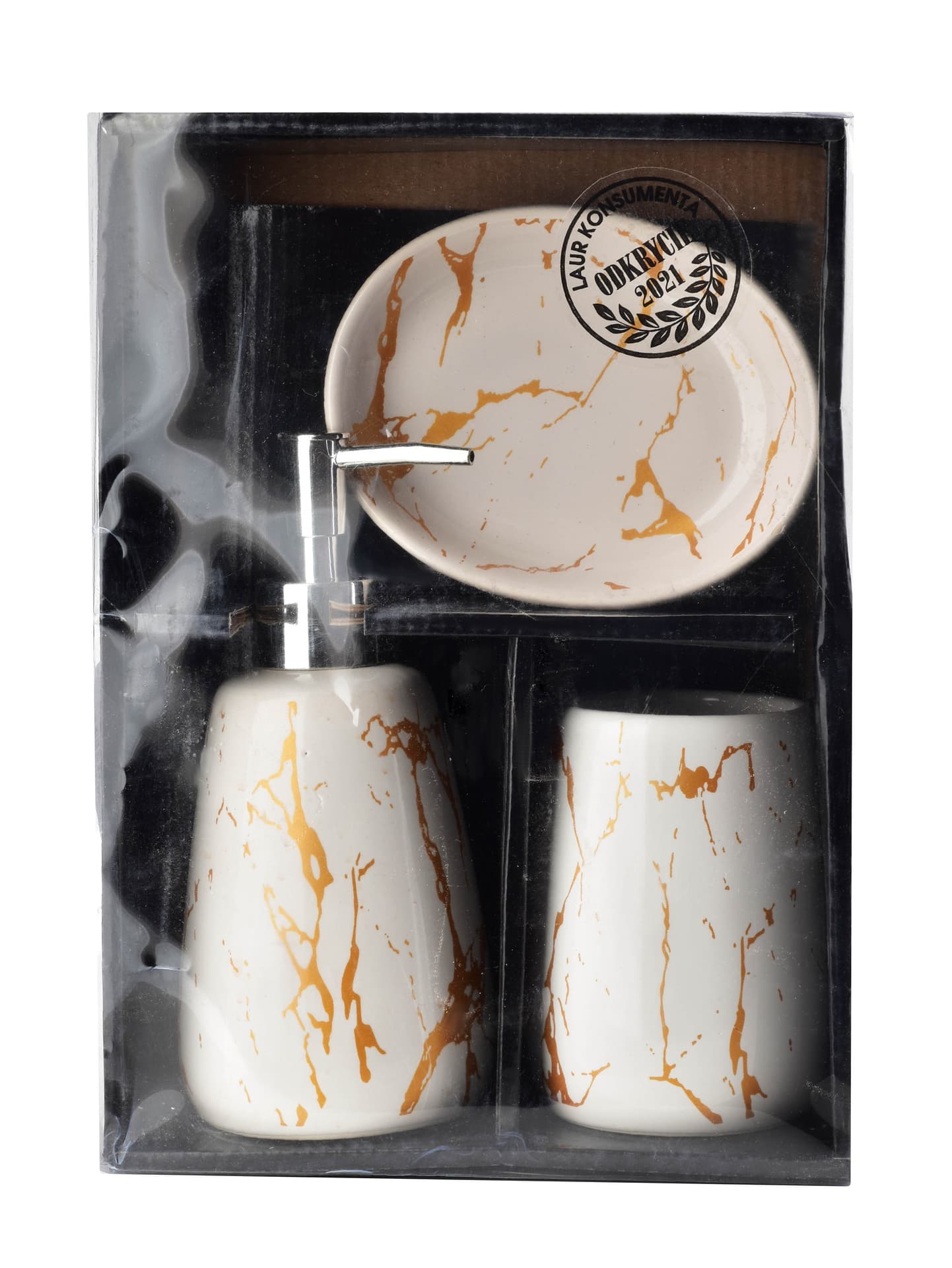 

ODETTE Komplet łazienkowy 360ml