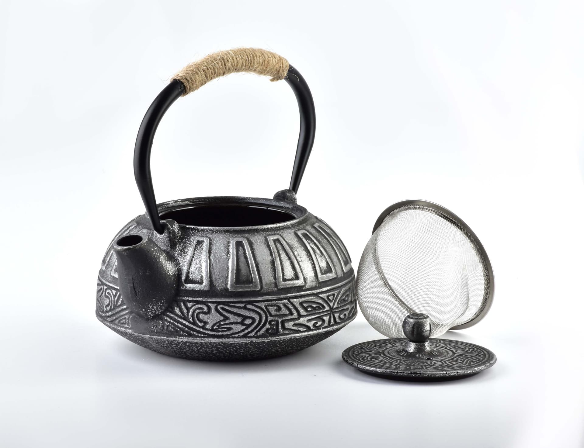 

ALOR BLACK&SILVER Dzbanek żeliwny 800ml COOKINI