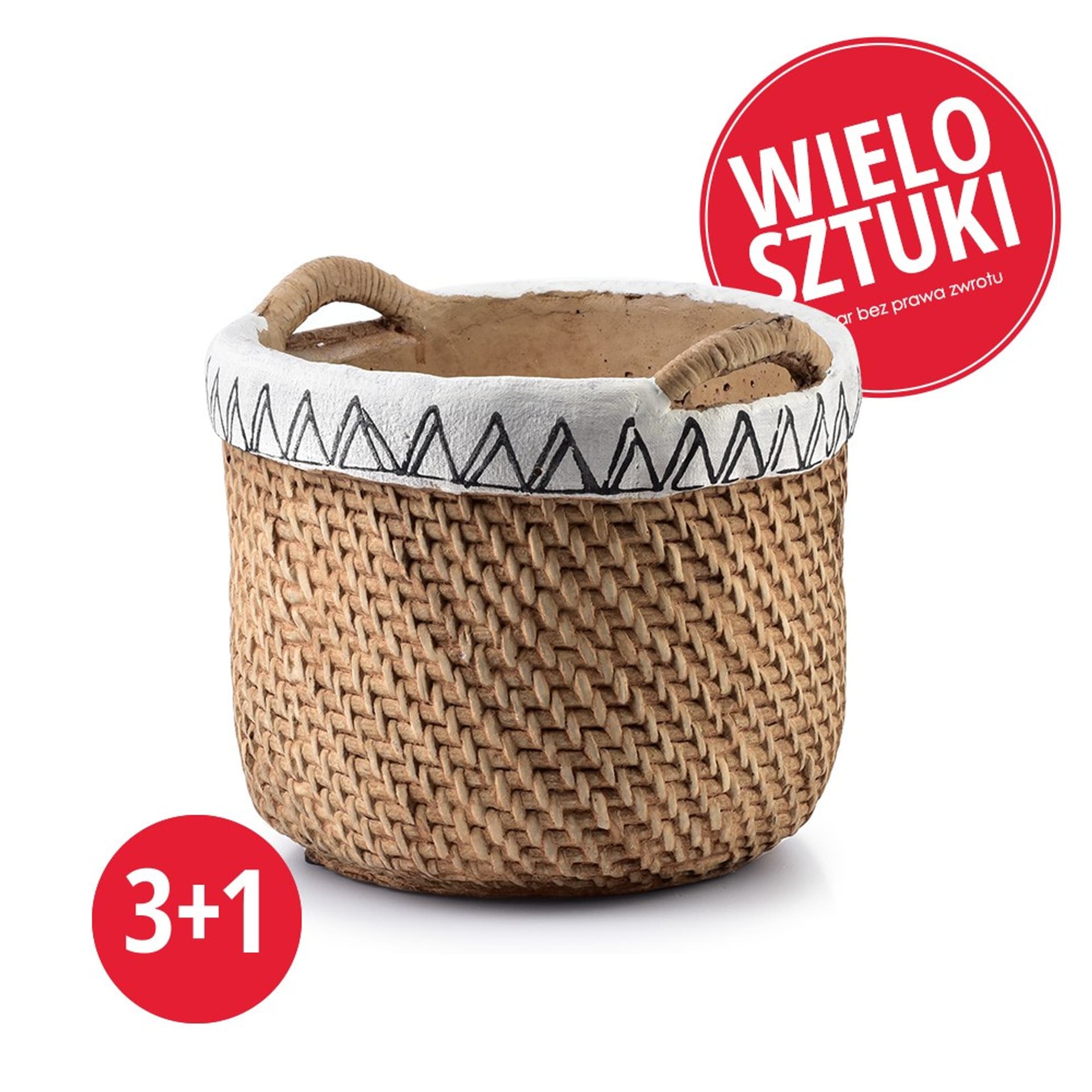 

PAKIET ROSITA Komplet osłonek 3+1GRATIS 23xh21cm