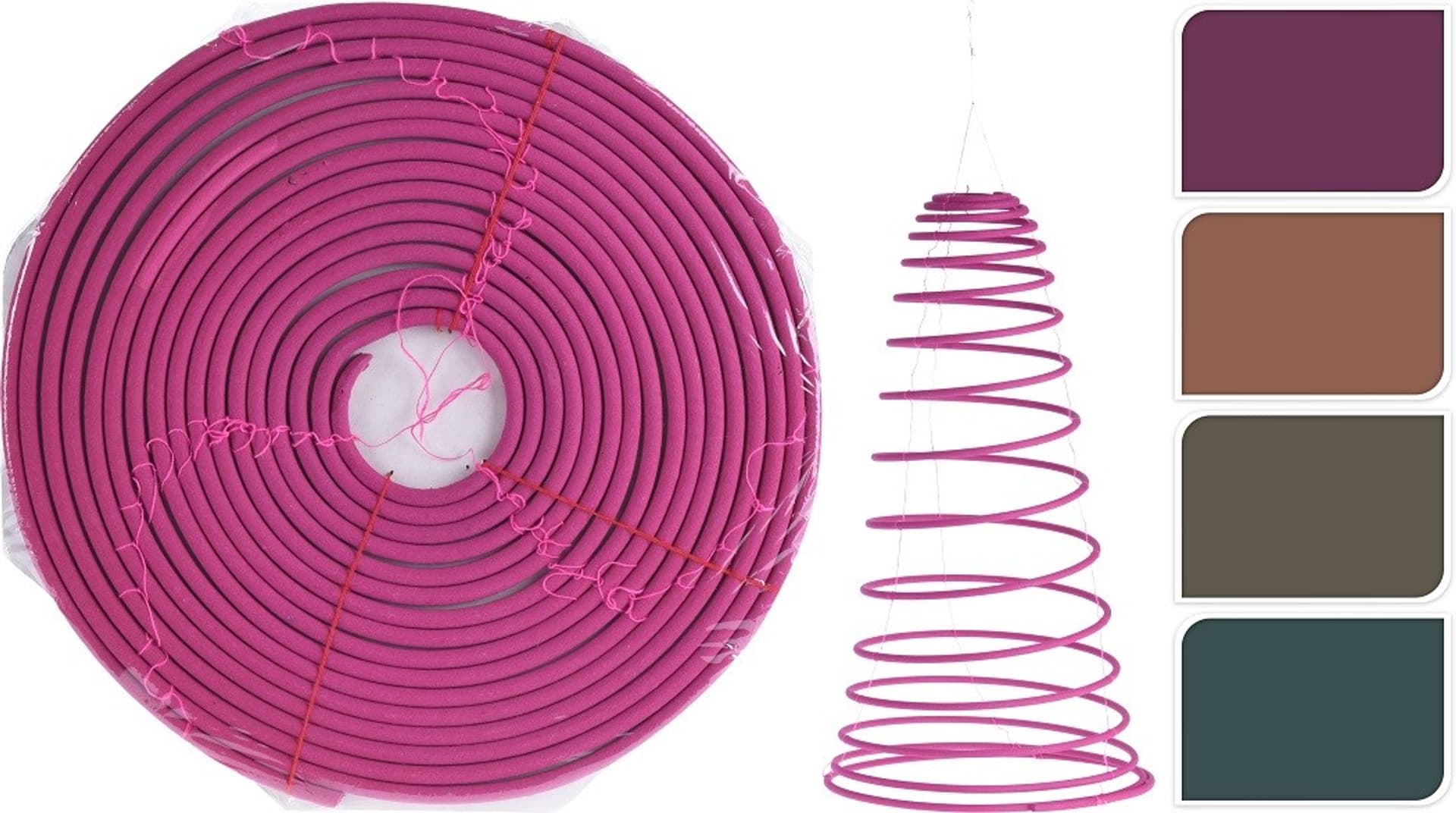 

Kadzidełko spiralne 22cm CITRONELLA