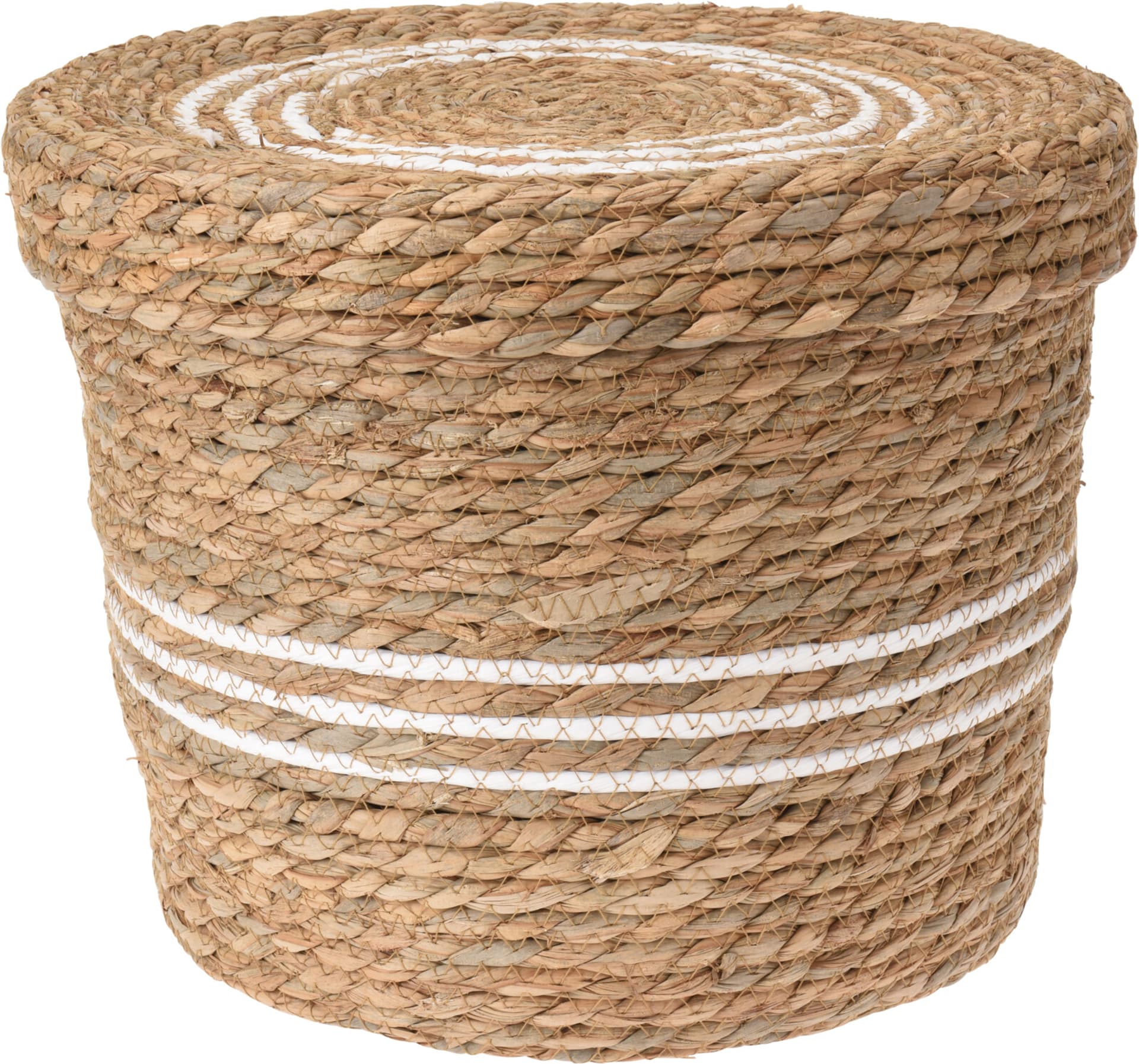 

KOSZ Z PRZYKRYWKĄ OKRĄGŁY 35xh27cm