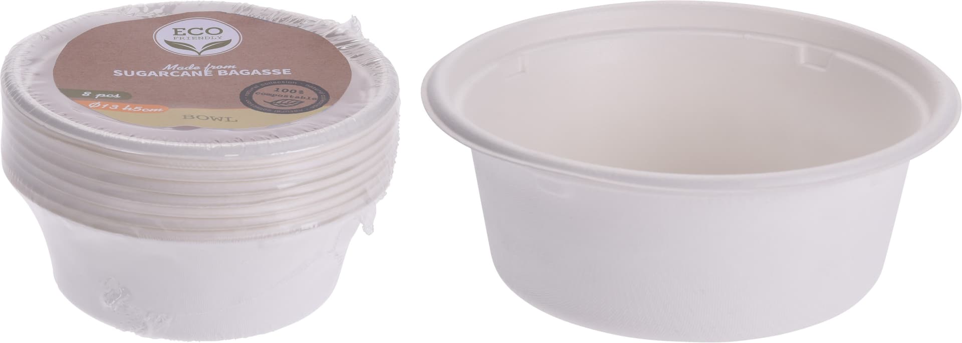 

Komplet 8 MISEK 13XH5CM BIODEGRADOWALNE