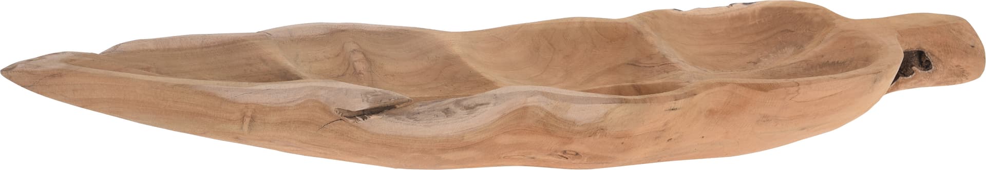 

MISKA LIŚĆ TEAK 60X17X7CM BOHO