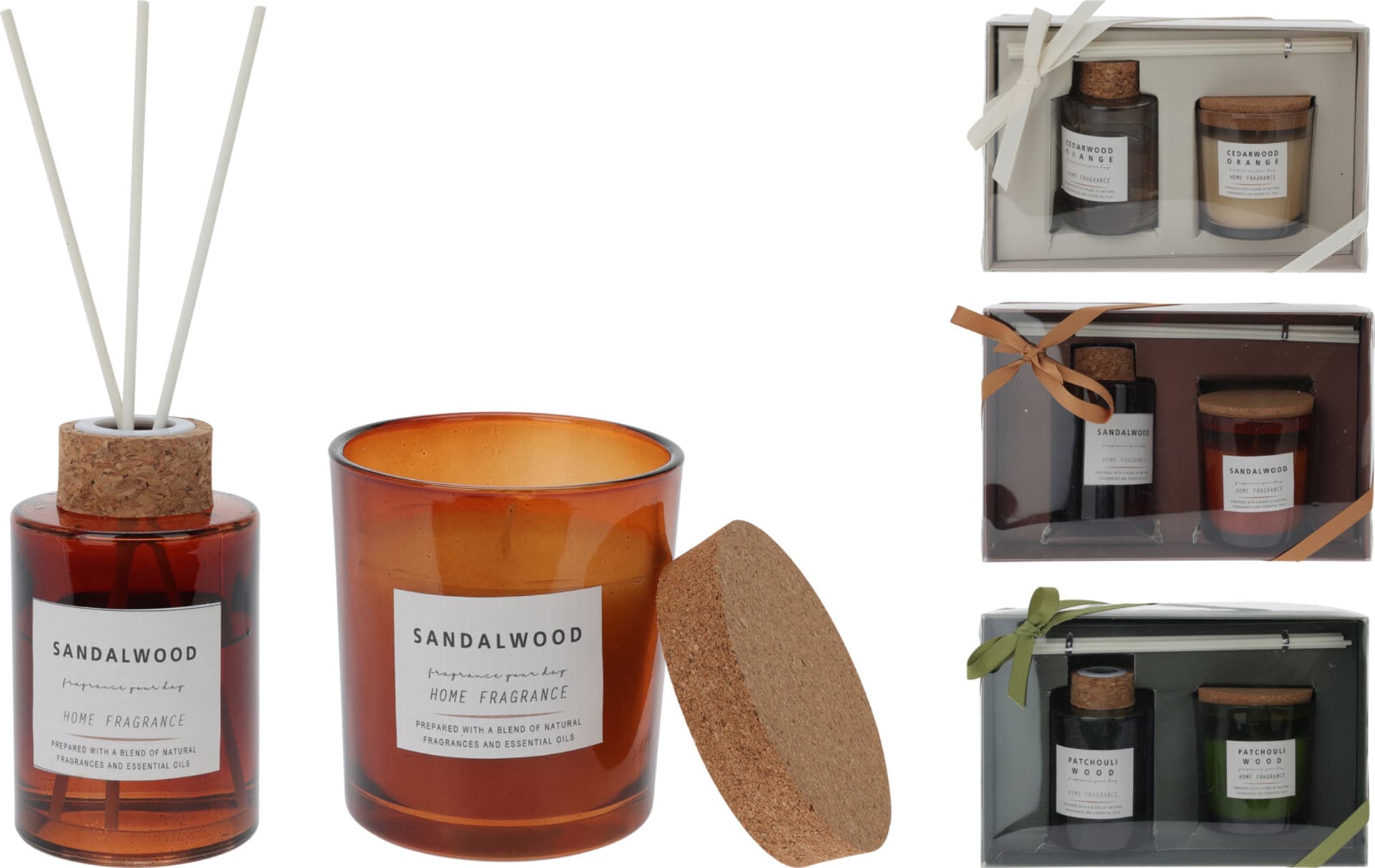 

Odświeżacz powietrza 80ml + świeczka 120BOHO
