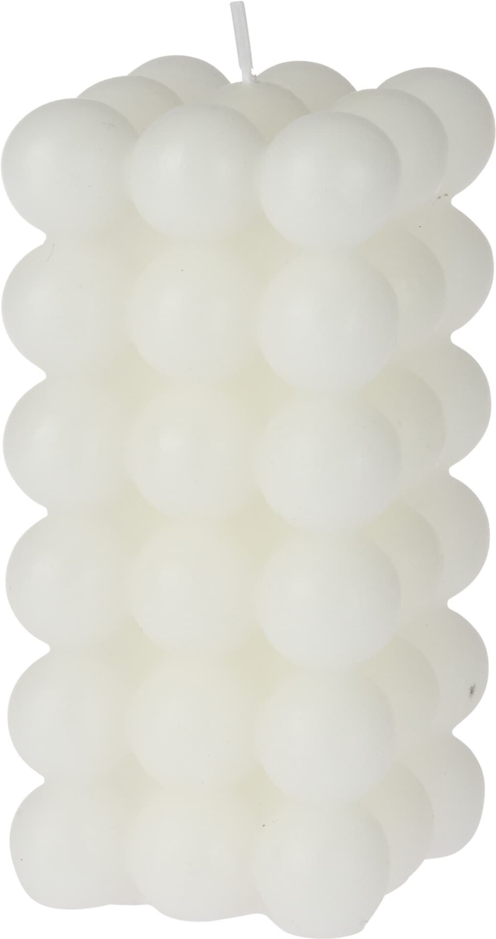 

ŚWIECA KWADRAT 6xh11,5cm OFF BIAŁY BOHO