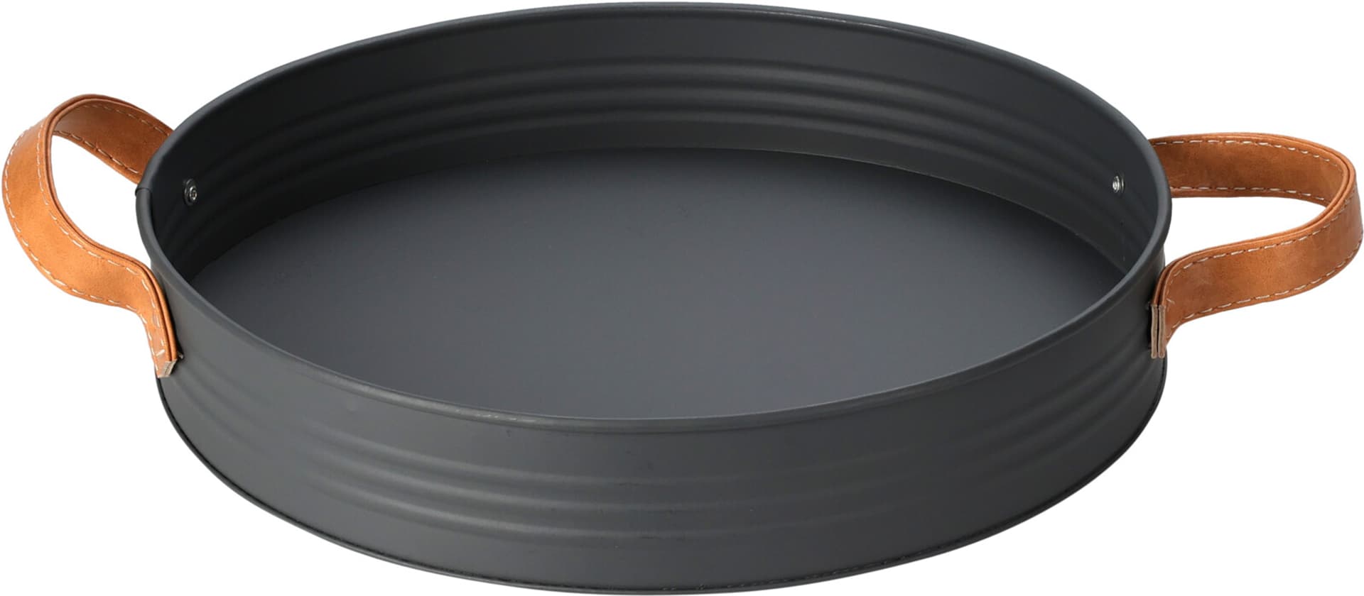 

Taca metalowa z uchwytami 30cm BOHO