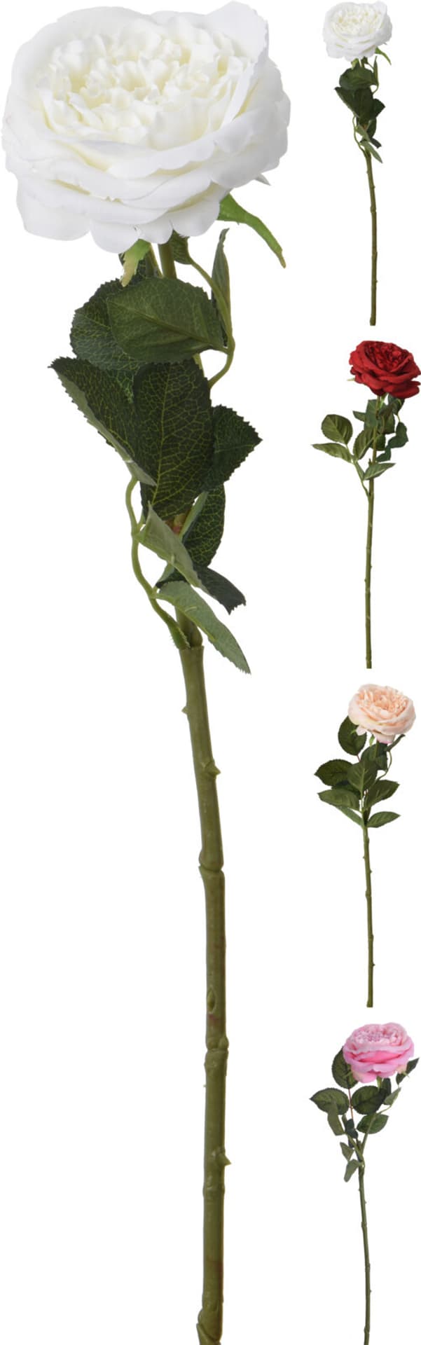 

Kwiat sztuczny RÓŻA 63CM