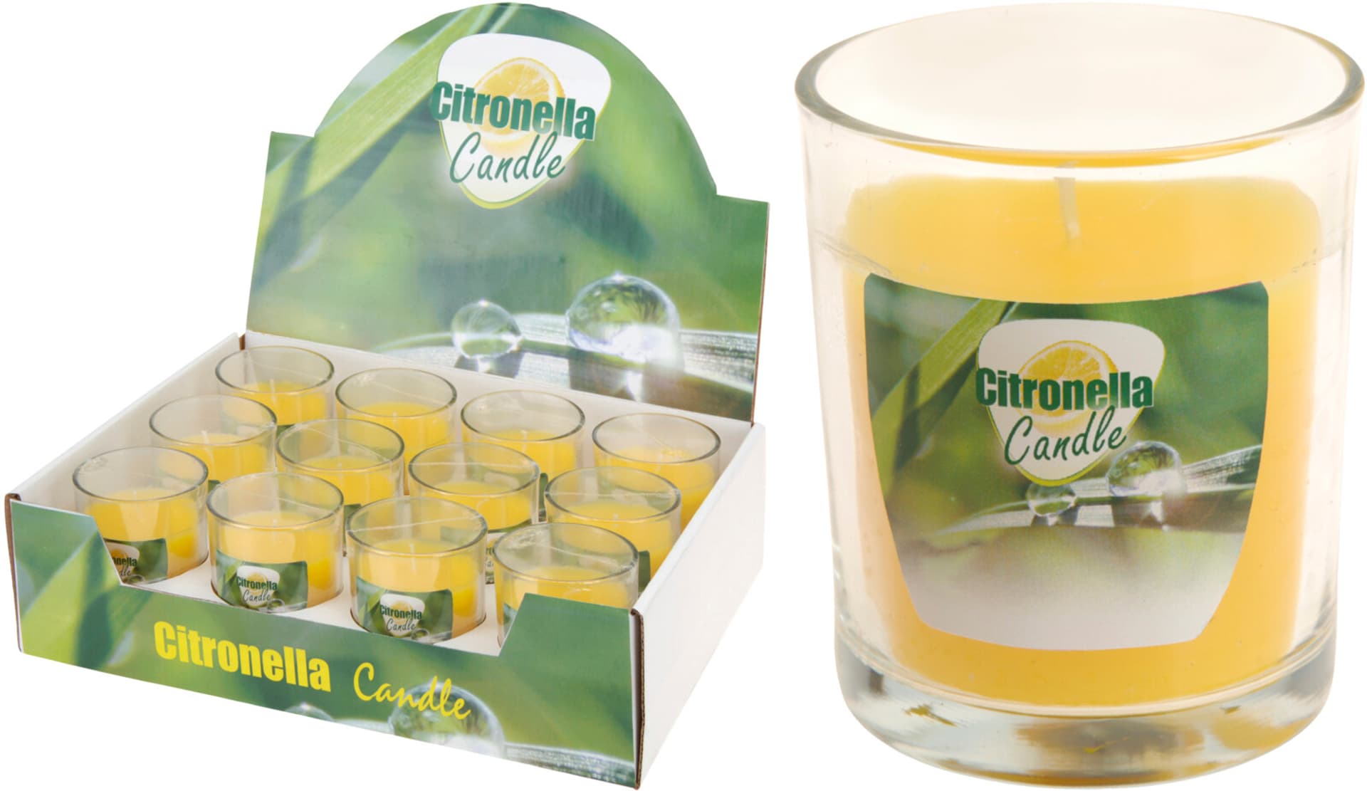 

ŚWIECA CITRONELLA W SZKLE 7XH8CM