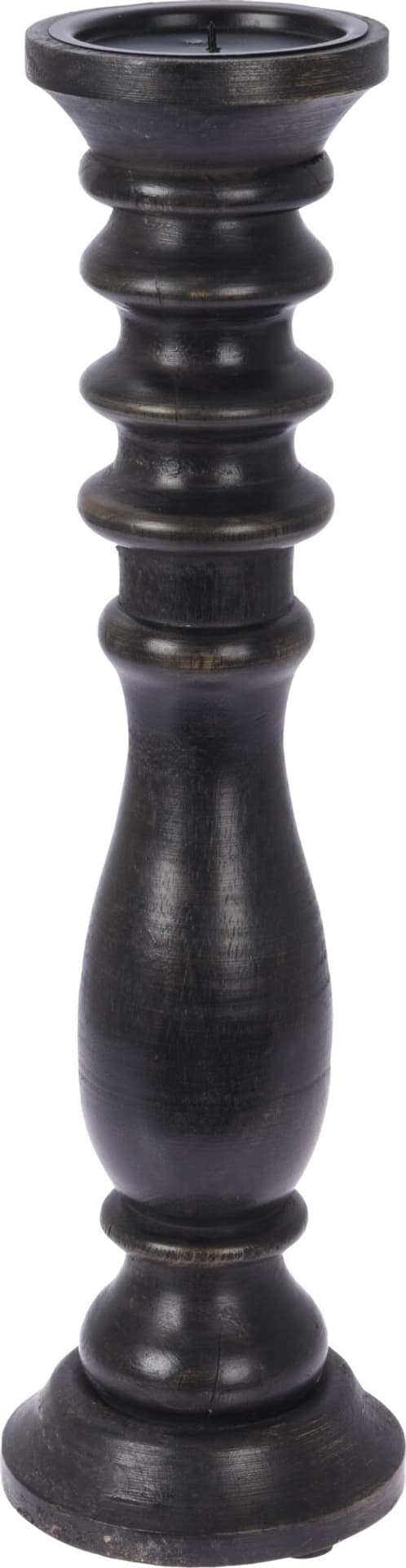 

ŚWIECZNIK 45CM CZARNY