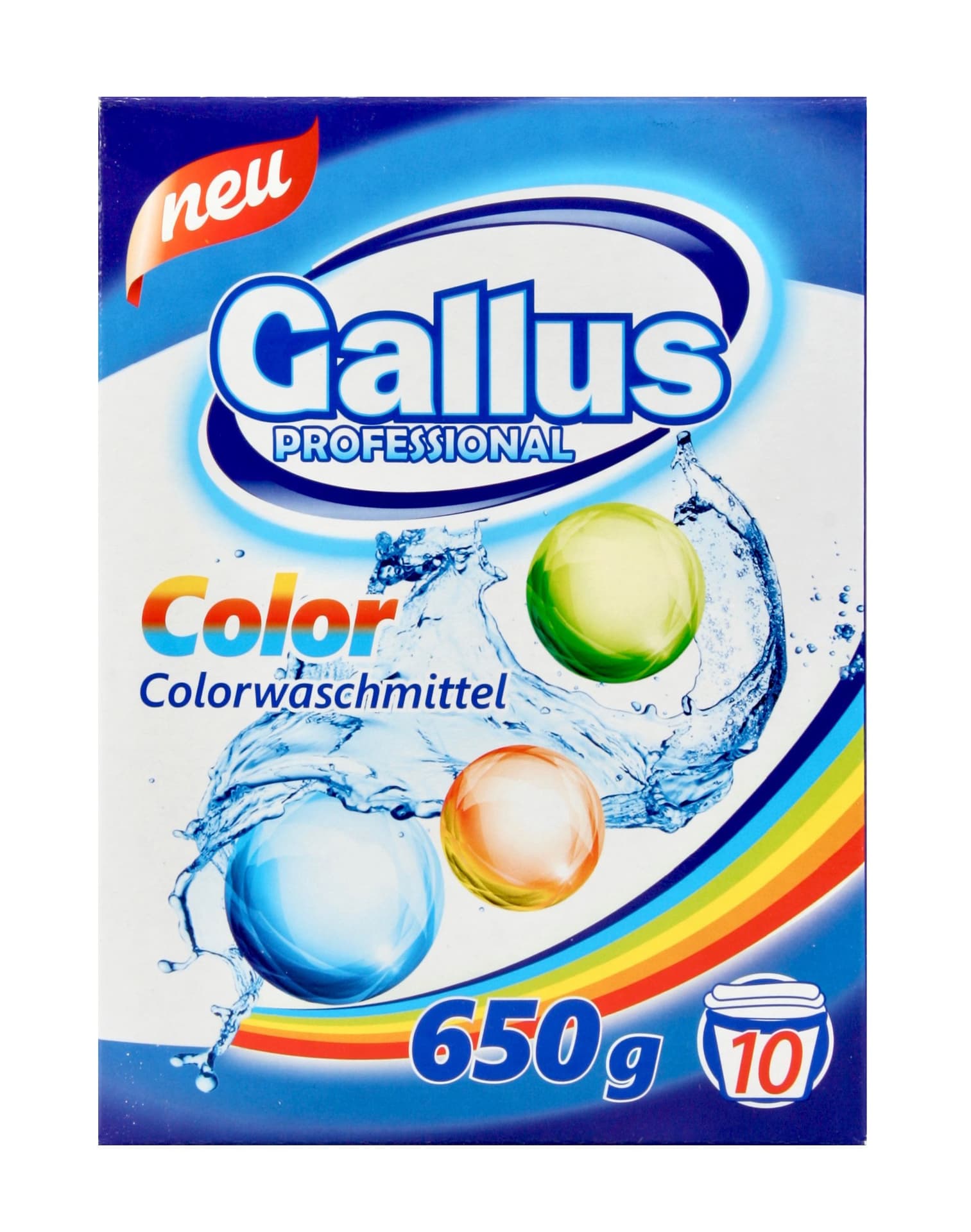 

GALLUS Proszek do prania 650g 10W kolor