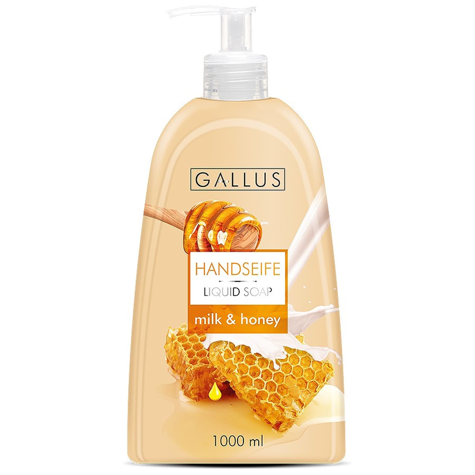 

GALLUS Mydło w płynie 1L Milk&Honey Mleko i Miód
