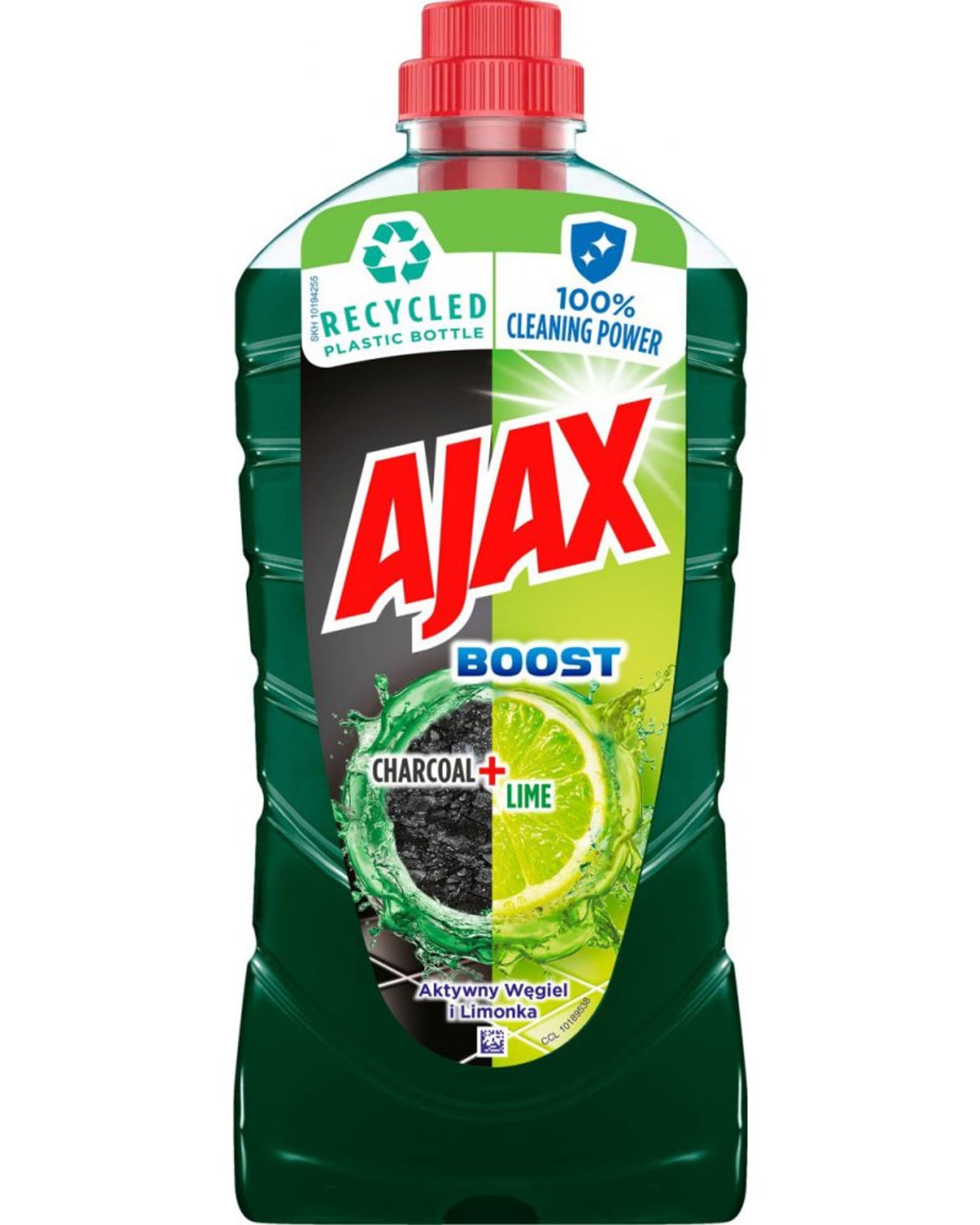 

AJAX Płyn 1L do podłóg BOOST węgiel&limonka