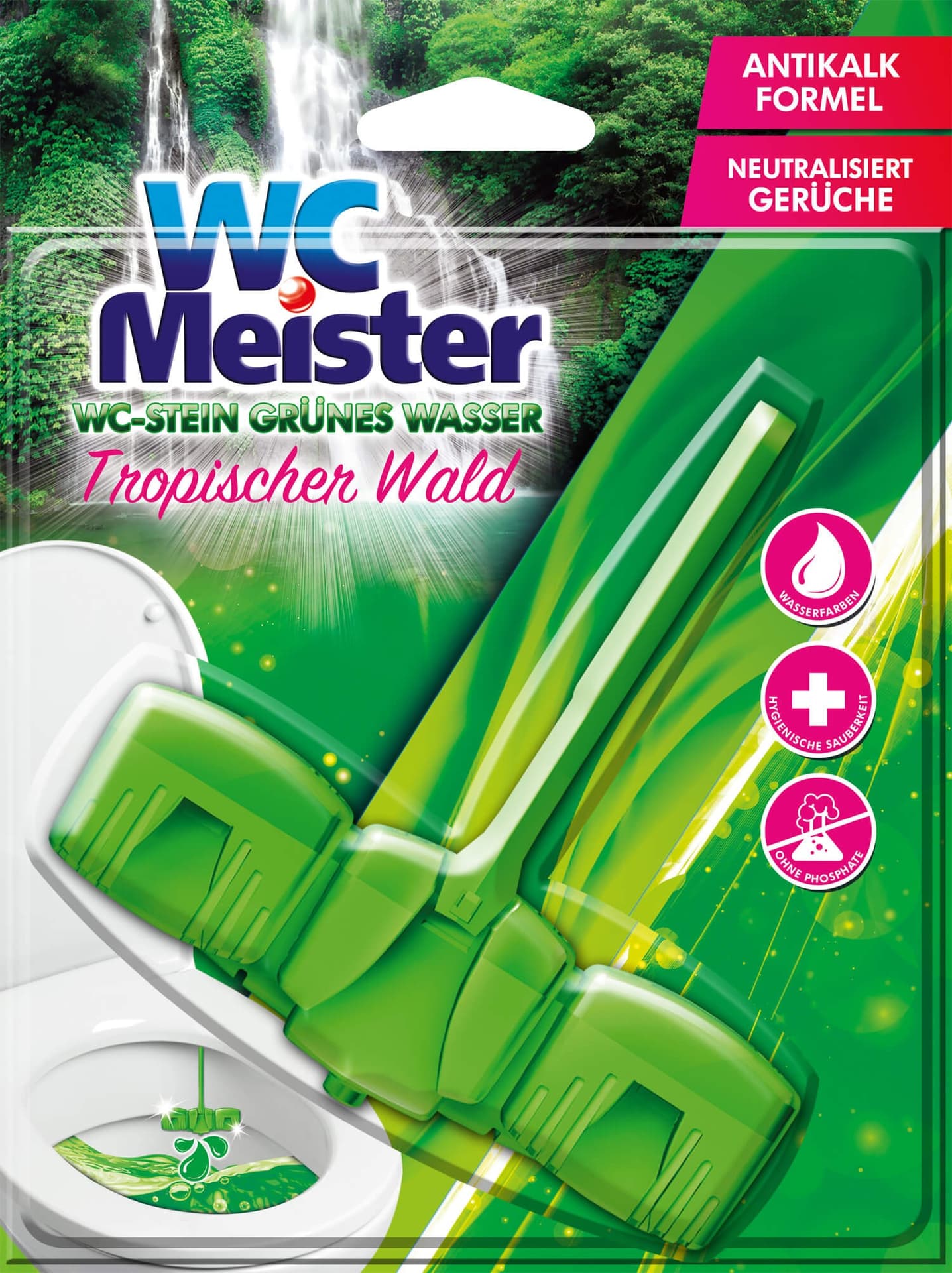

WC Meister Zawieszka barwiąca TROPIKALNY LAS 45g