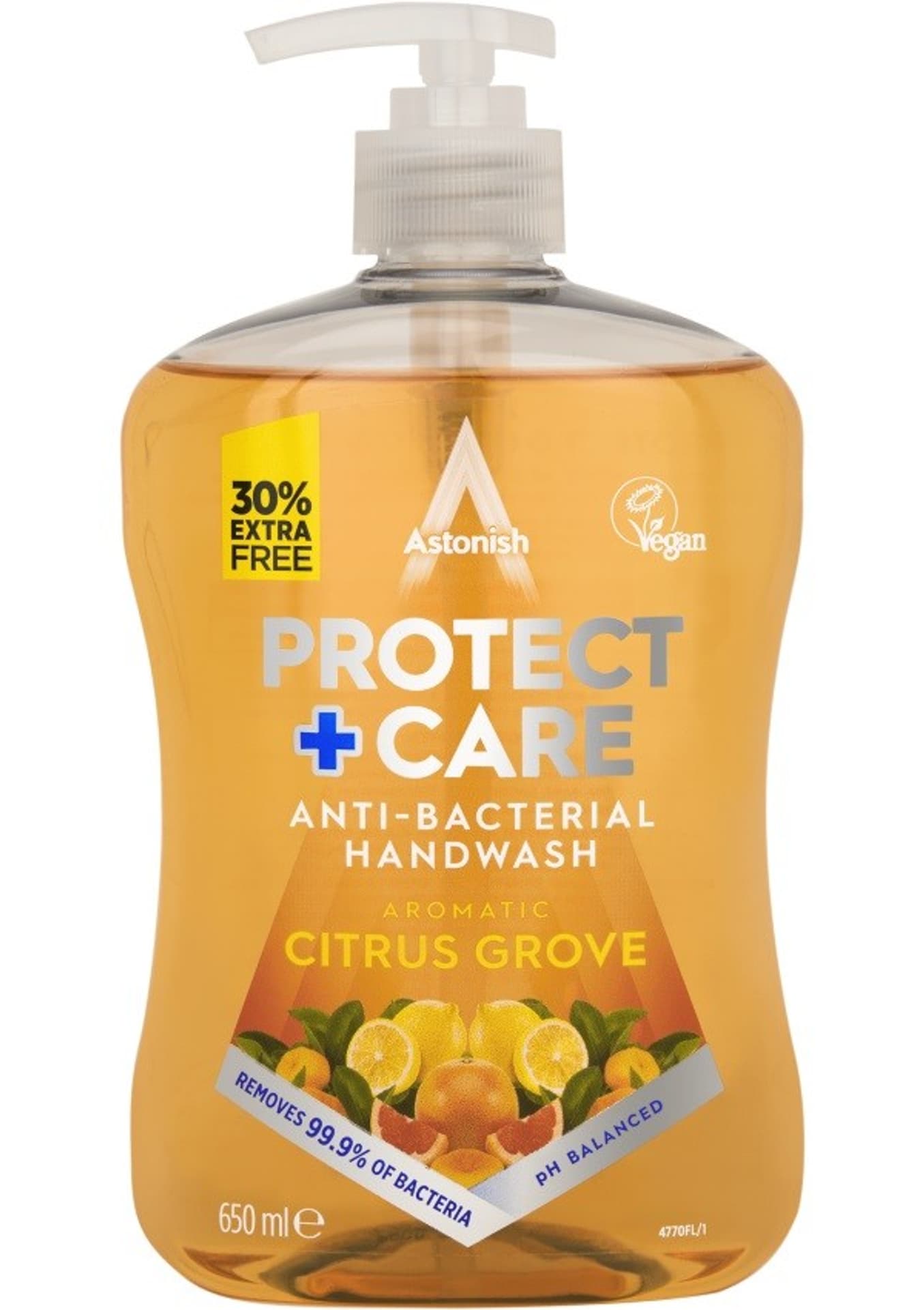 

ASTONISH Mydło w płynie 650ml o zapachu cytrusowym