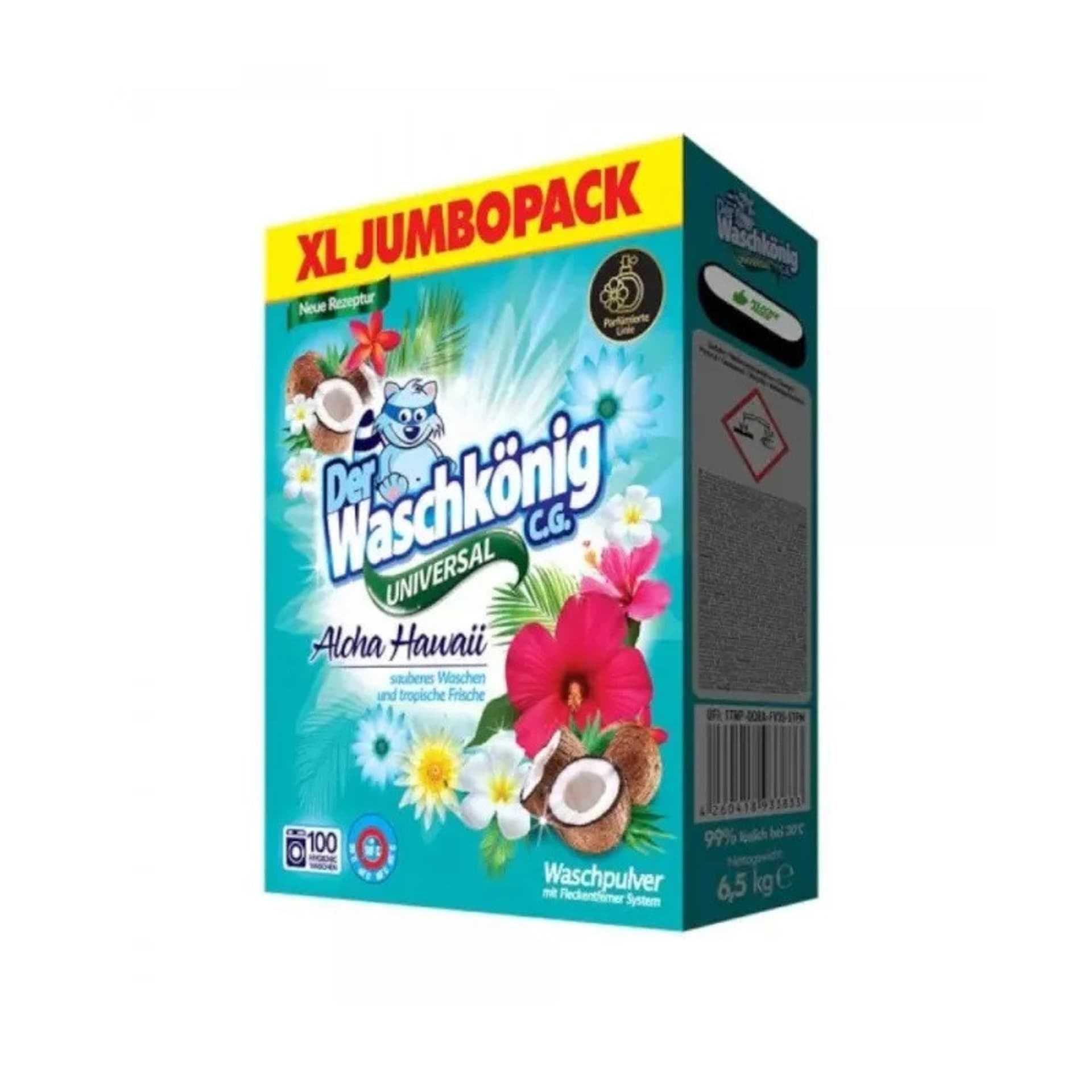 

WASCHKONIG Proszek 100p Aloha uniwersal 6,5kg do prania (karton)