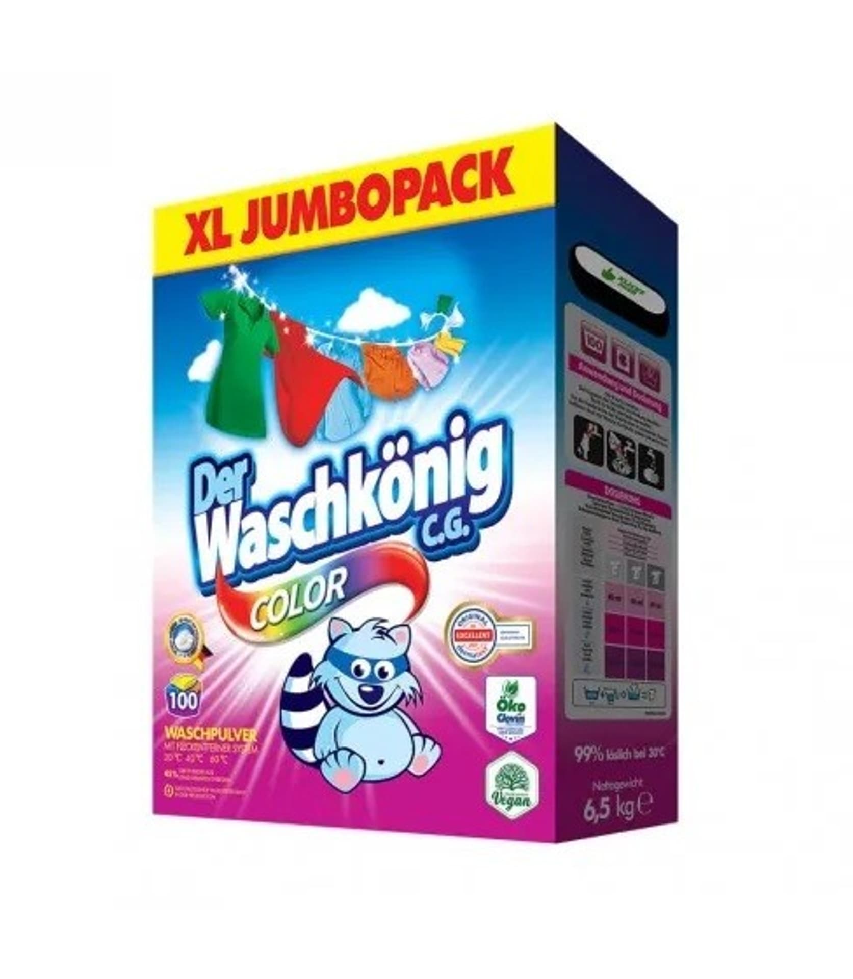 

WASCHKONIG Proszek 100p kolor 6,5kg do prania (karton)