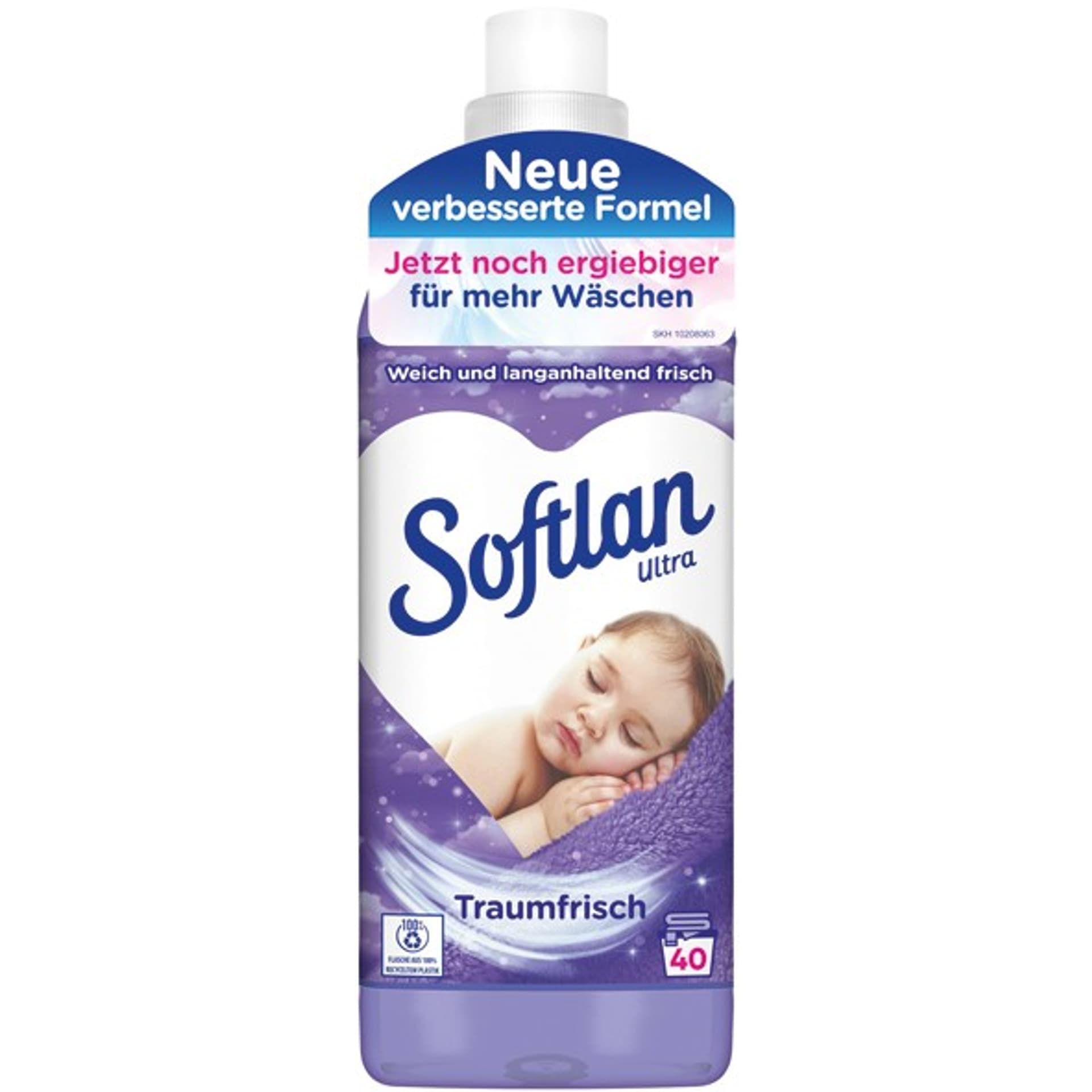 

SOFTLAN Płyn do płukania 1L 40p Traumfrisch (fioletowy)