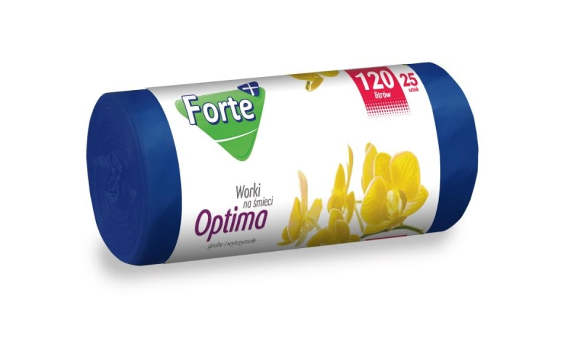 

FORTE Worki na śmieci LDPE 120L 25szt OPTIMA