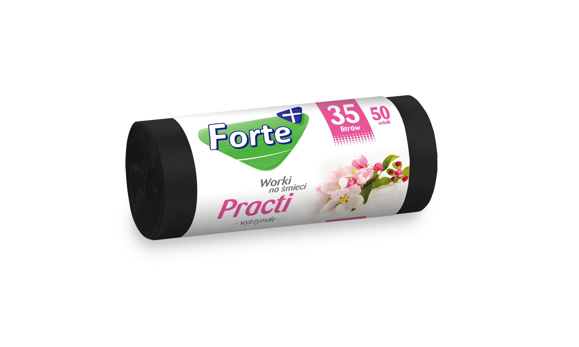 

FORTE Worki na śmieci HDPE PRACTI 35L 50szt