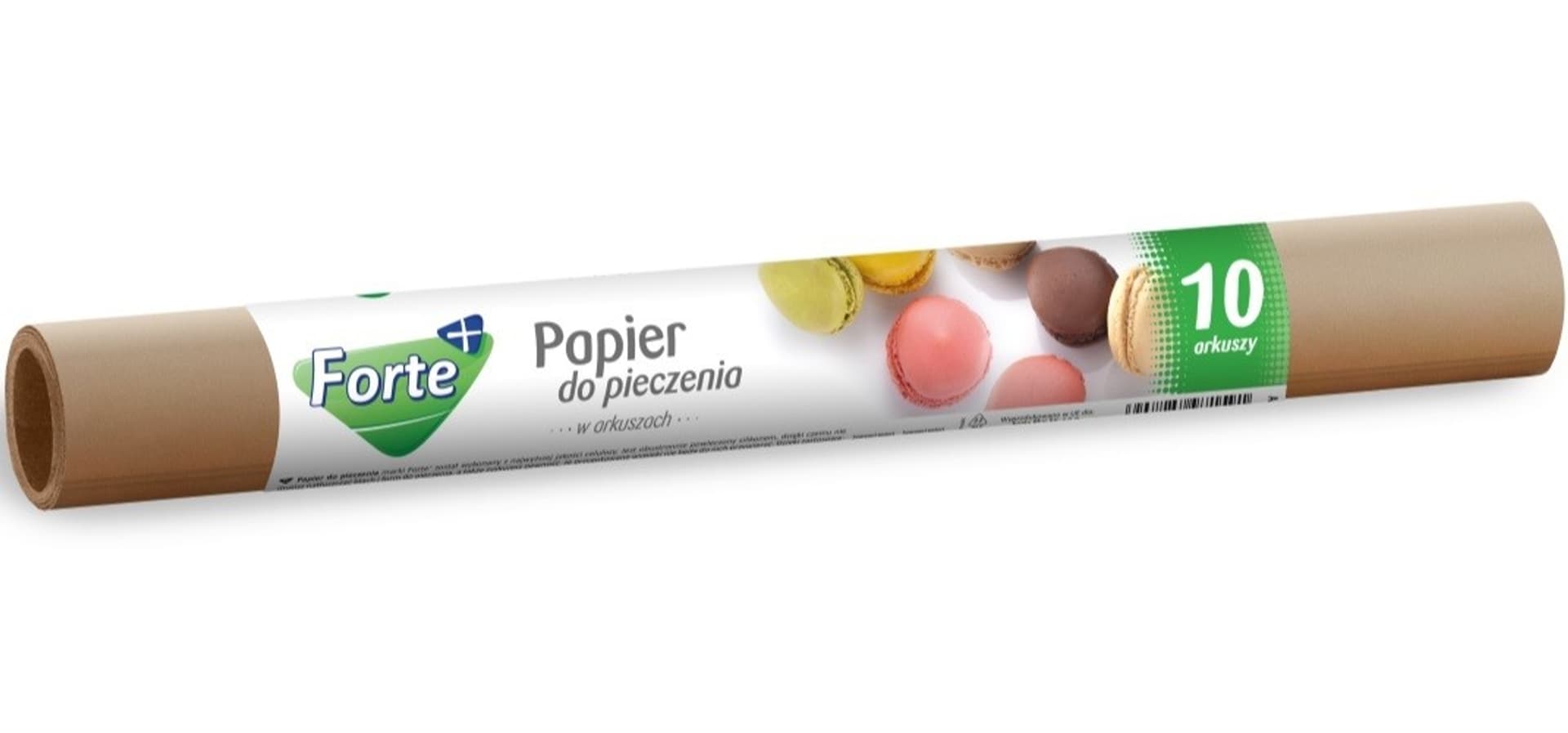 

FORTE Papier do pieczenia w arkuszach 10m rolka