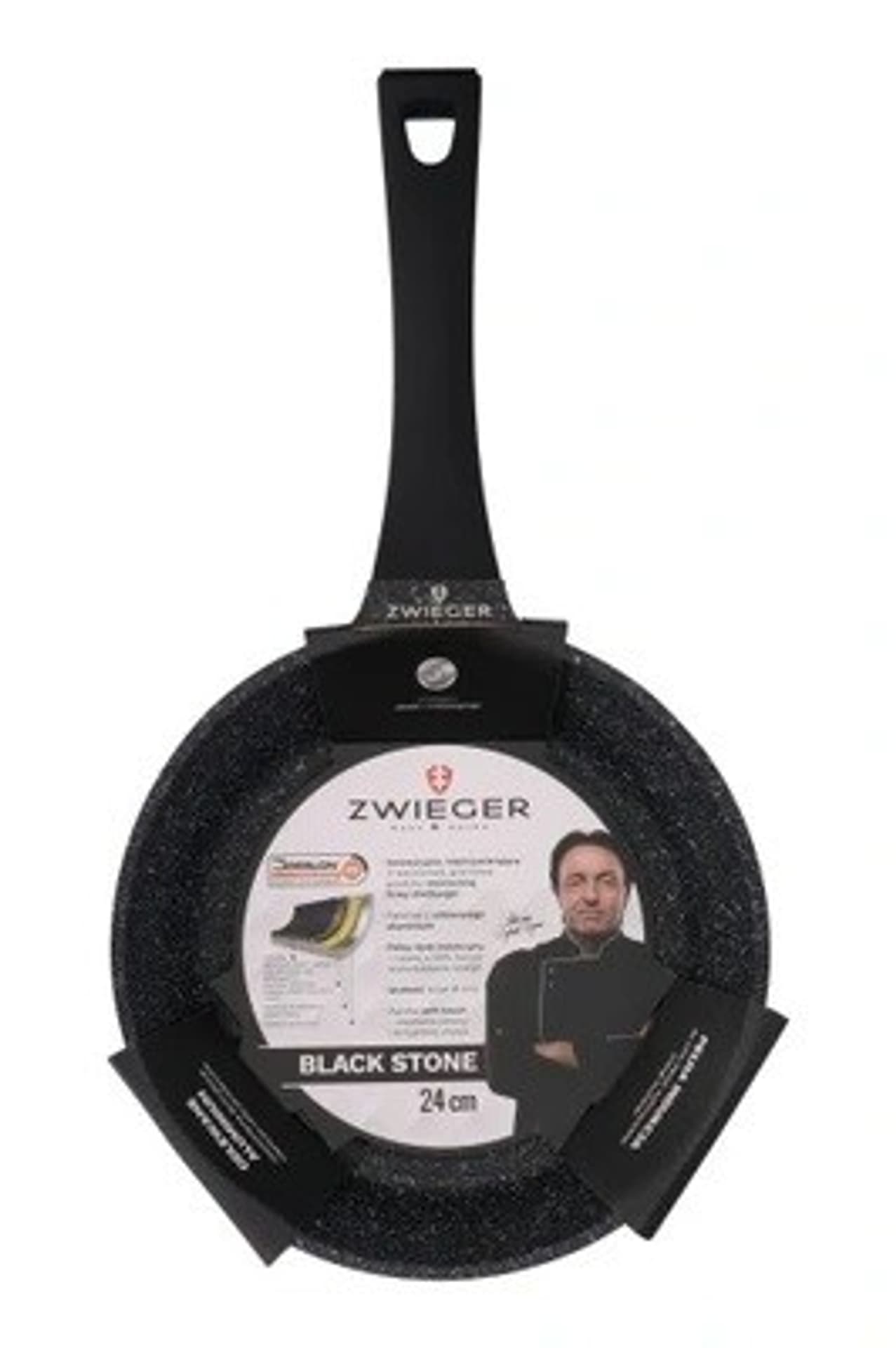 

ZWIEGER BLACK STONE Patelnia 24cm