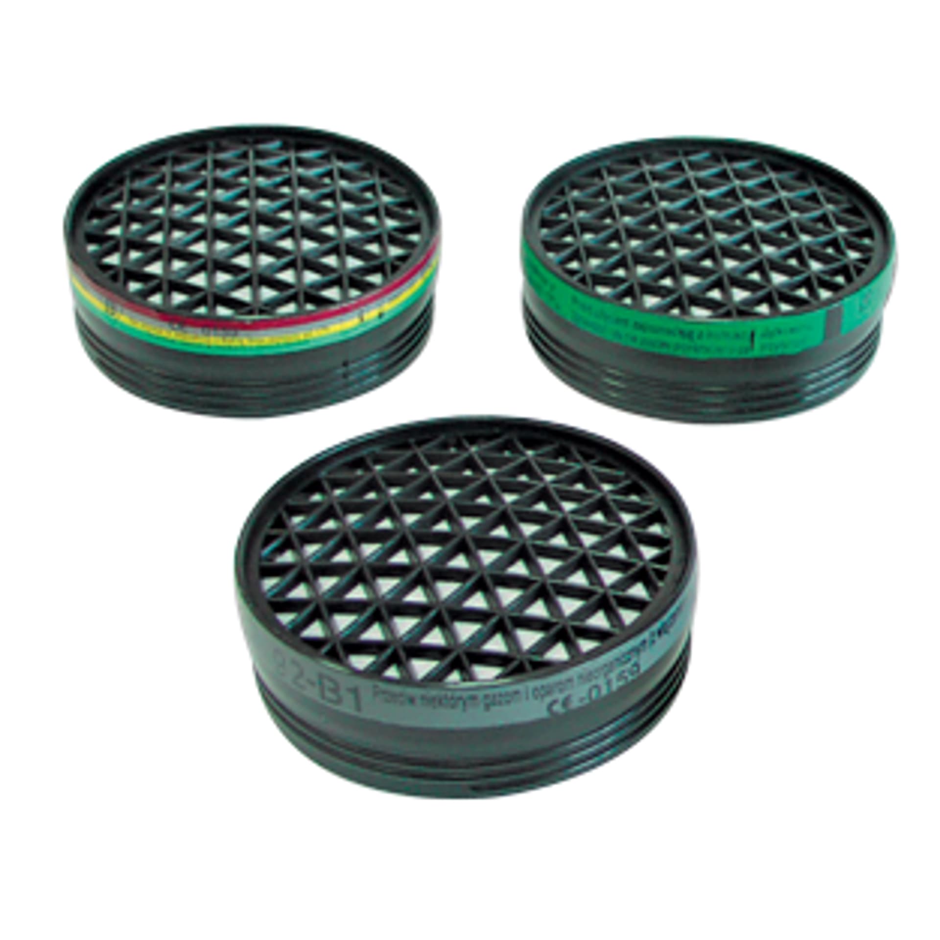 

46055 Pochłaniacze Uno New do półmasek Euromask, A1, 2 sztuki