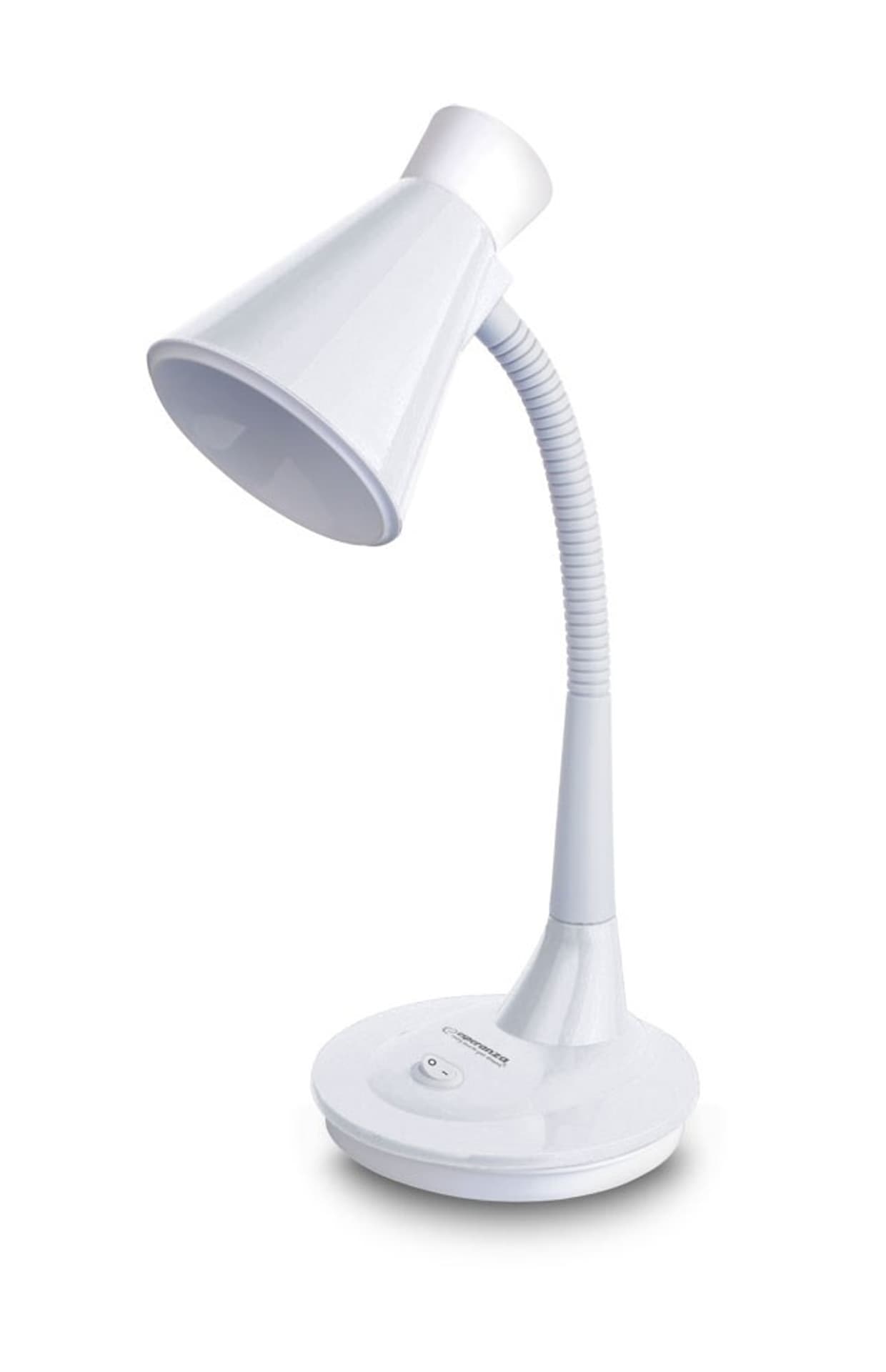 

ELD115W Esperanza lampka biurkowa e27 diadem biała