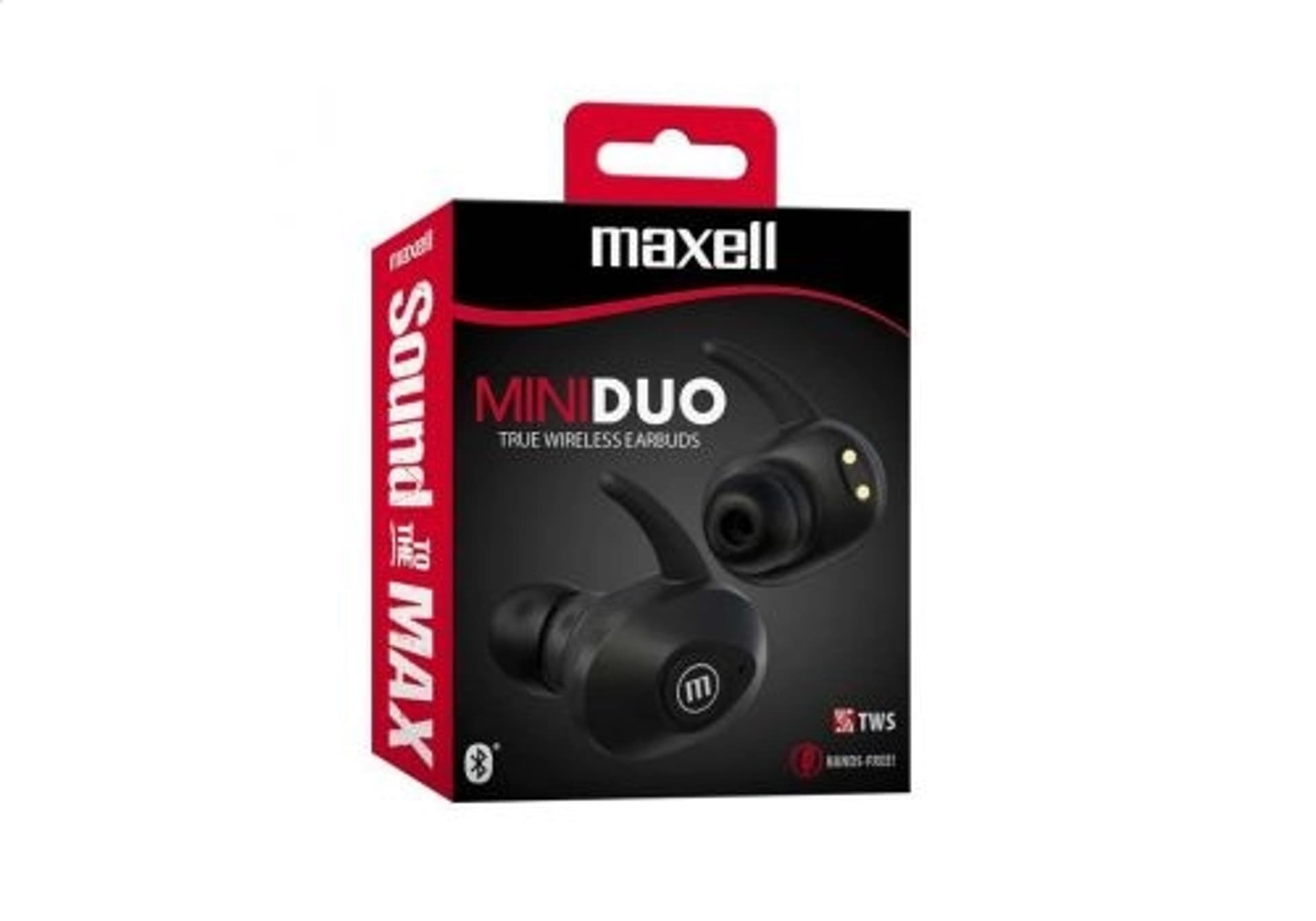 

MAXELL EARPHONES BLUETOOTH TWS EB-BT MINI DUO BLACK 348481