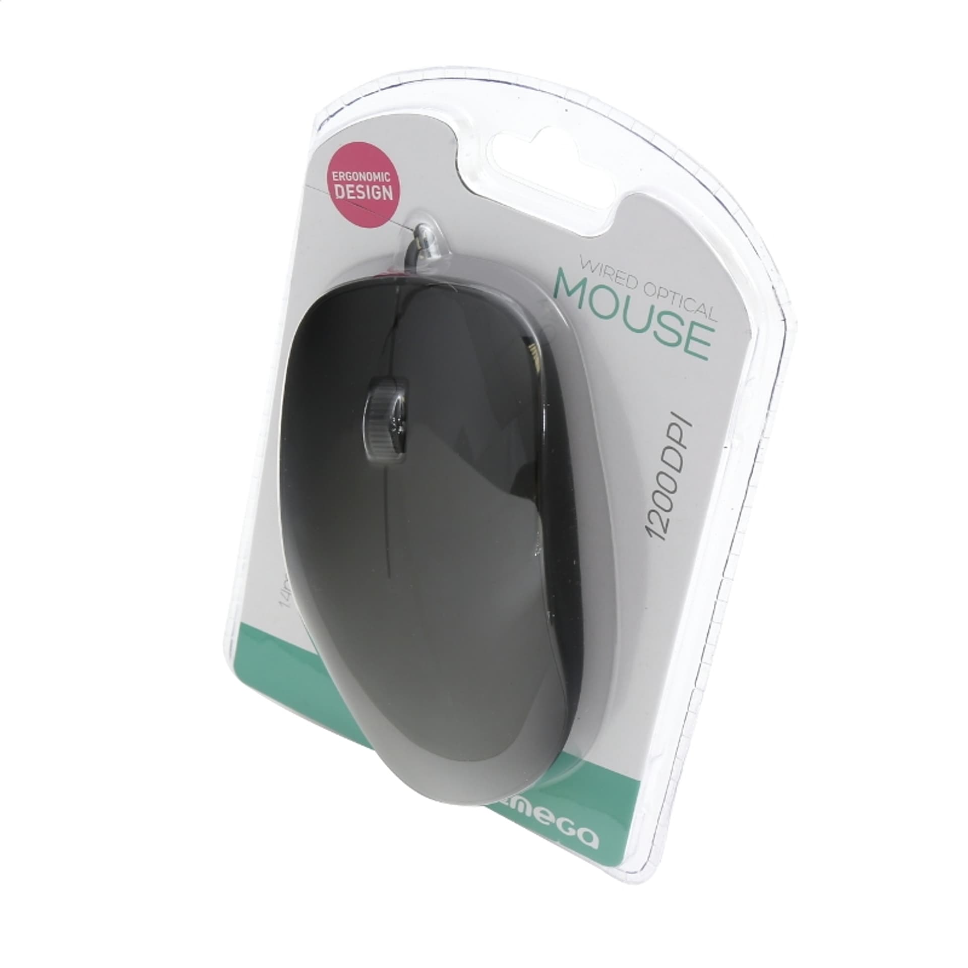 

OMEGA MOUSE MYSZ OPTICAL 1000DPI BLISTER BLACK [43615]