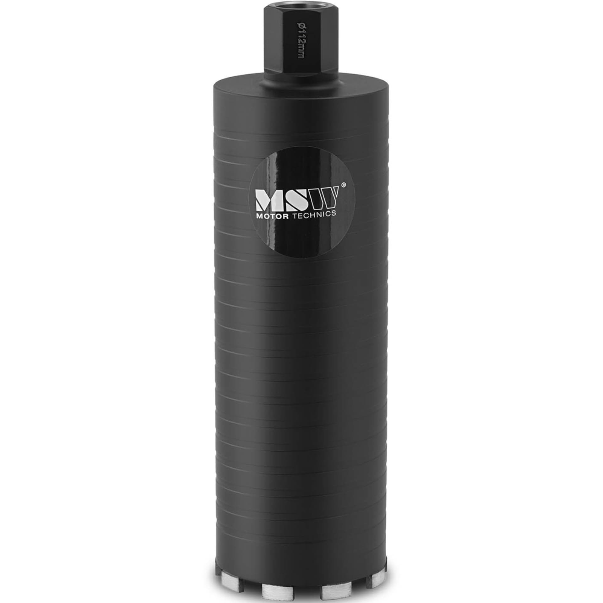 

Wiertło diamentowe koronowe do wiercenia na sucho śr. 112 x 380 mm 95 HRB 1-1/4'' UNC