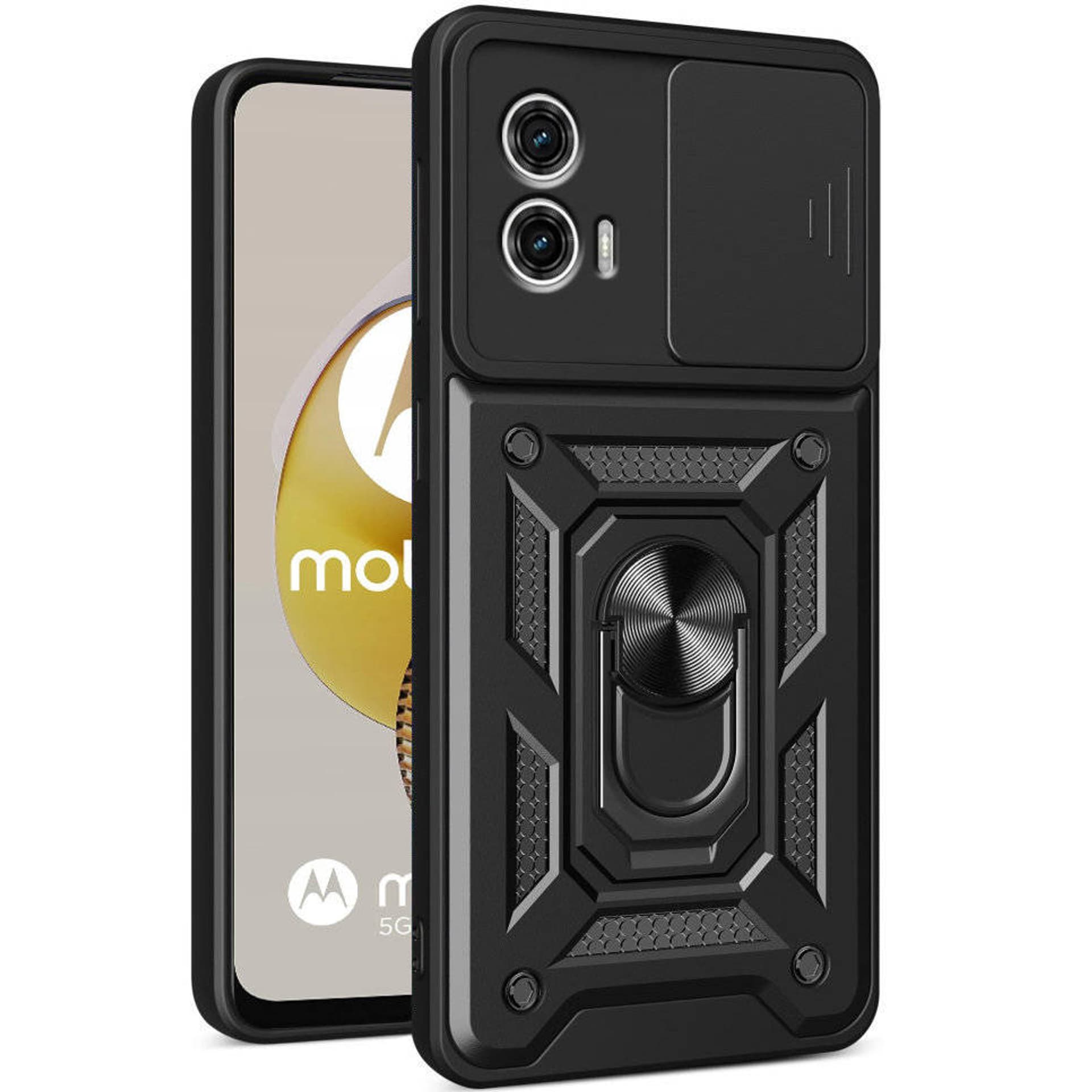 

Etui MOTOROLA MOTO G73 5G Nexeri CamShield Pro czarne