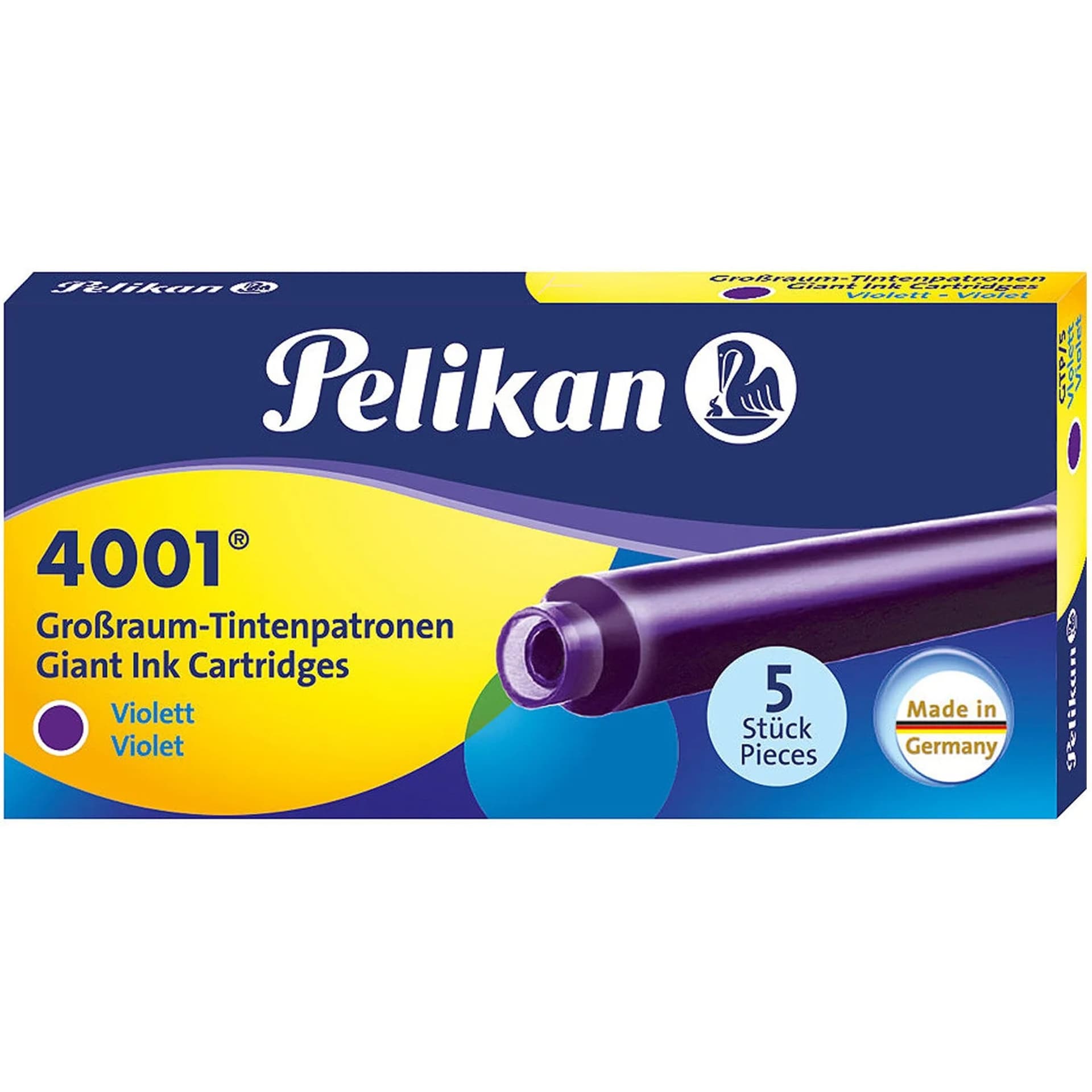 

Naboje długie fioletowe (5) PELIKAN 310664, 5) pelikan 31066