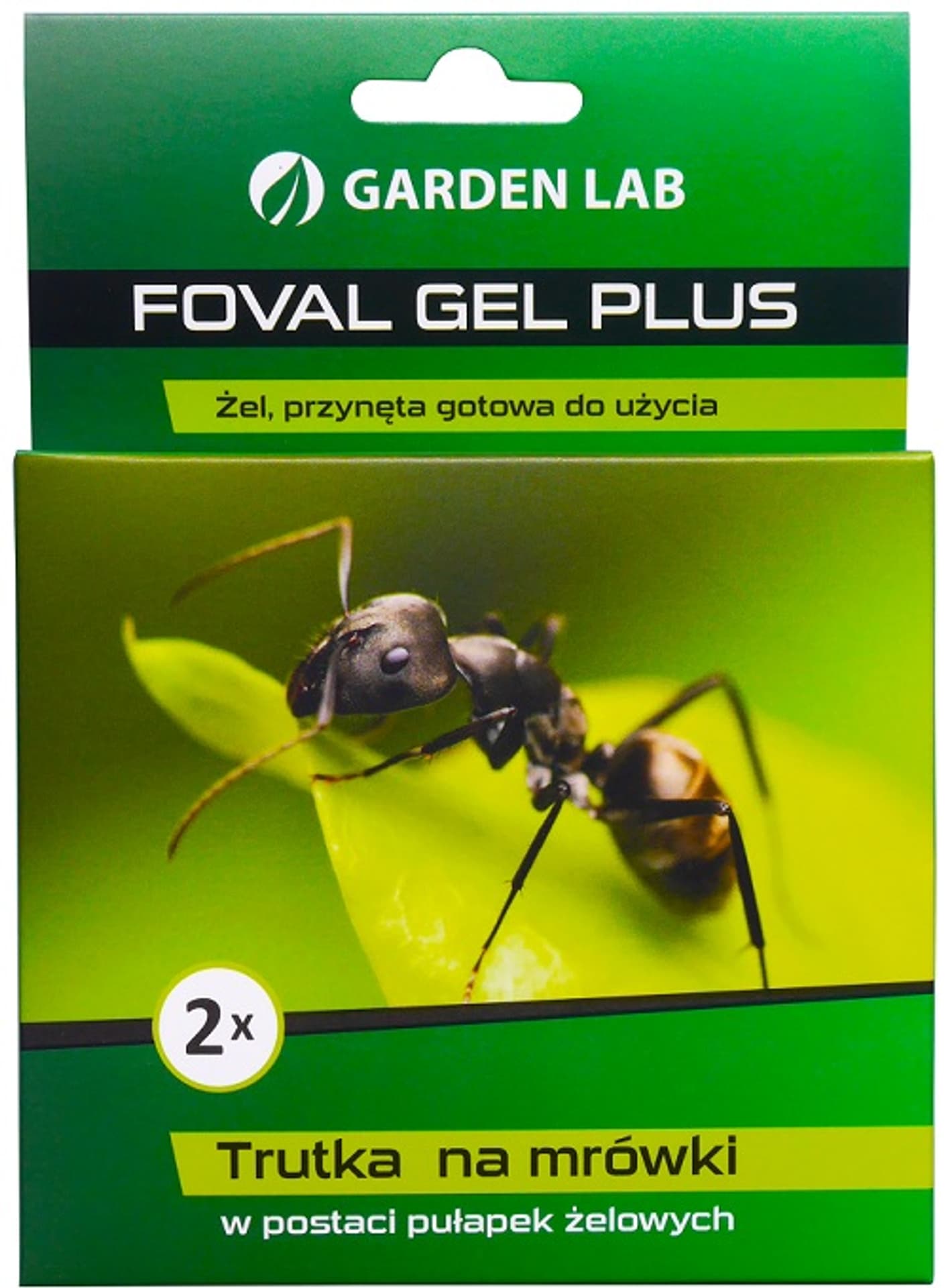 

PUŁAPKI OWADOBUJCZE NA MRÓWKI 2SZT FOVAL GEL PLUS