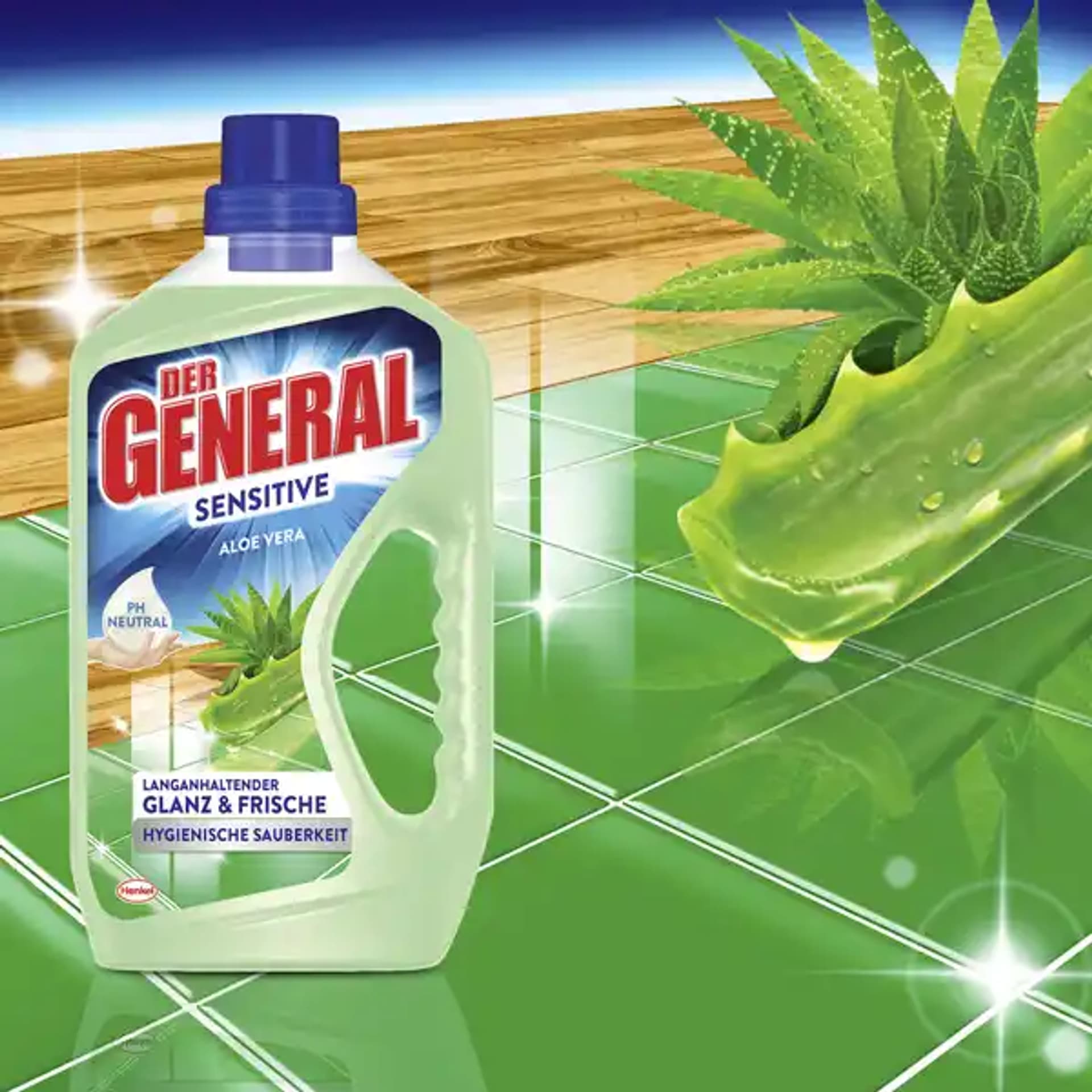 

General Sensitive Aloe Vera Płyn do Podłóg 750 ml
