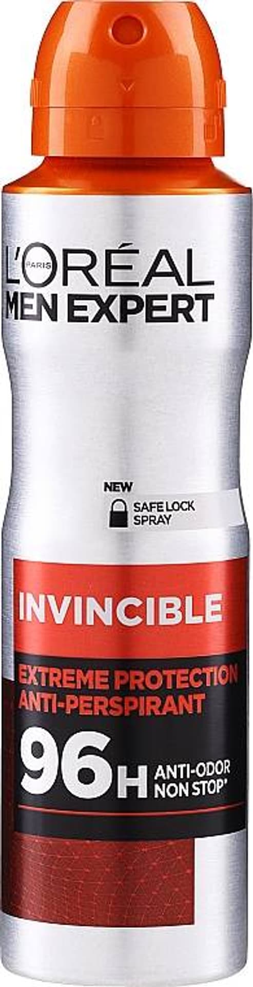 

L'Oreal Invincible Man 96h Antitranspirant Spray 150 ml