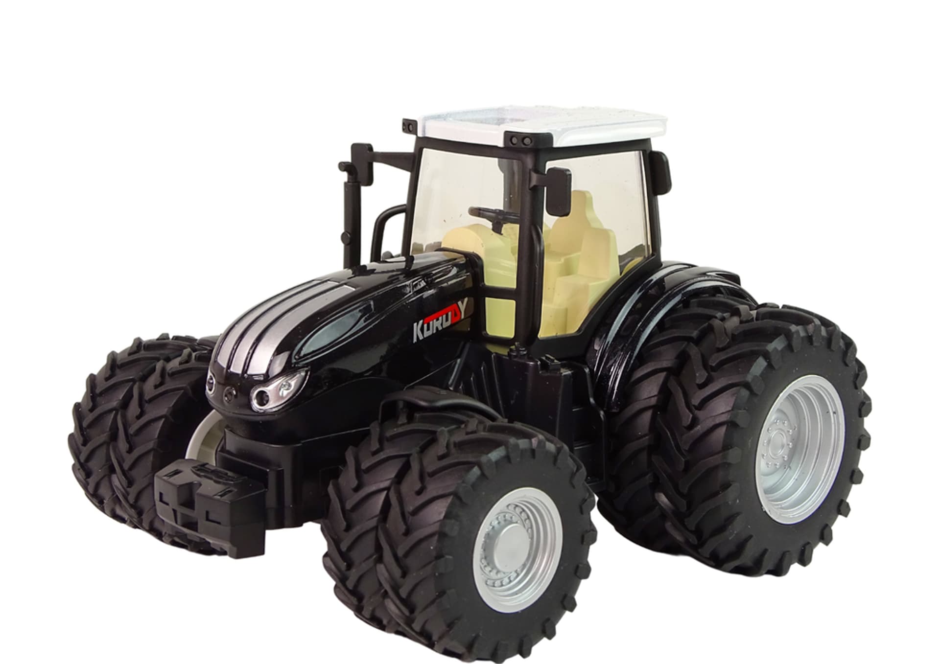 

Traktor Zdalnie Sterowany R/C Czarny 2,4G Metal