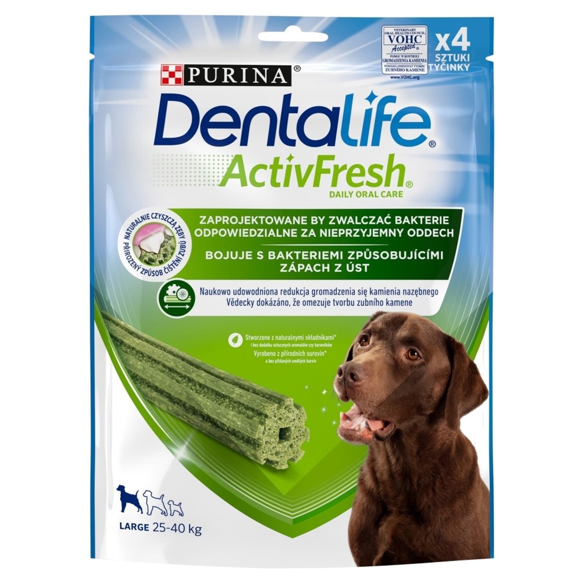 

Purina DENTALIFE ACTIVE FRESH LARGE 142g