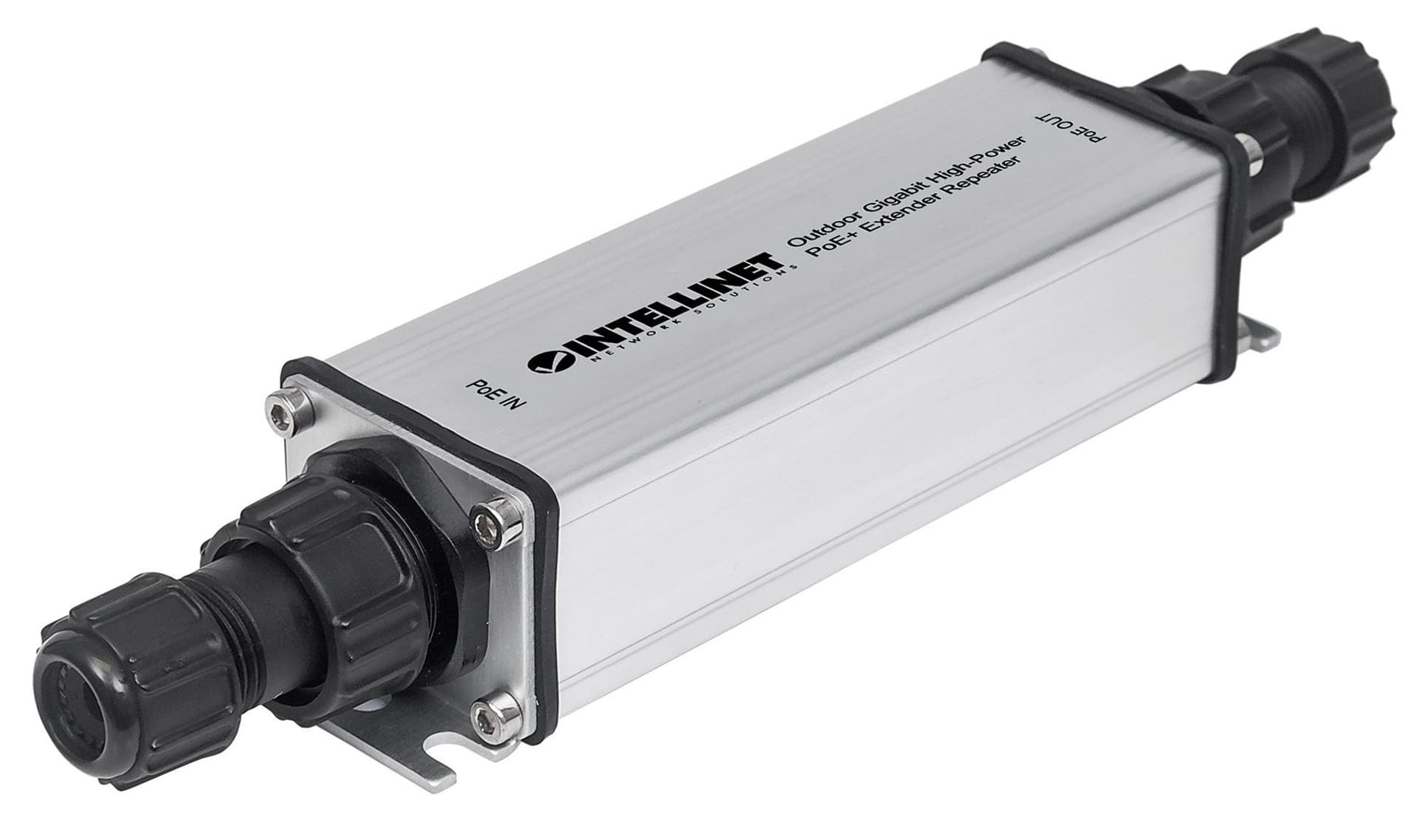 

Gigabitowy zewnętrzny extender repeater PoE/PoE+ 1-portowy