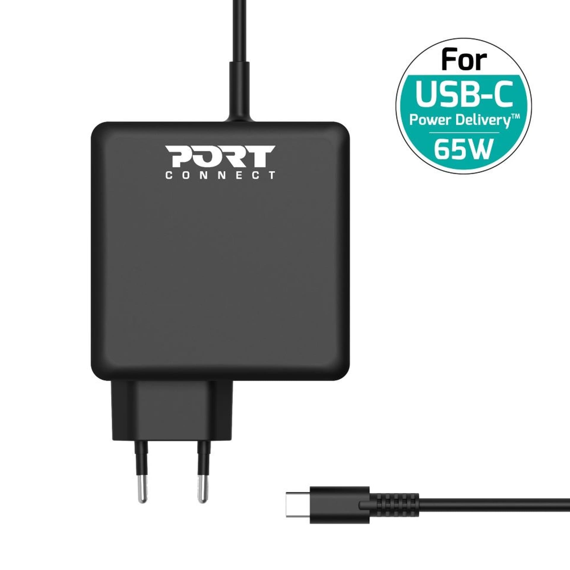 

Zasilacz PORT DESIGNS USB-C 900097B 65 W - TYPE C