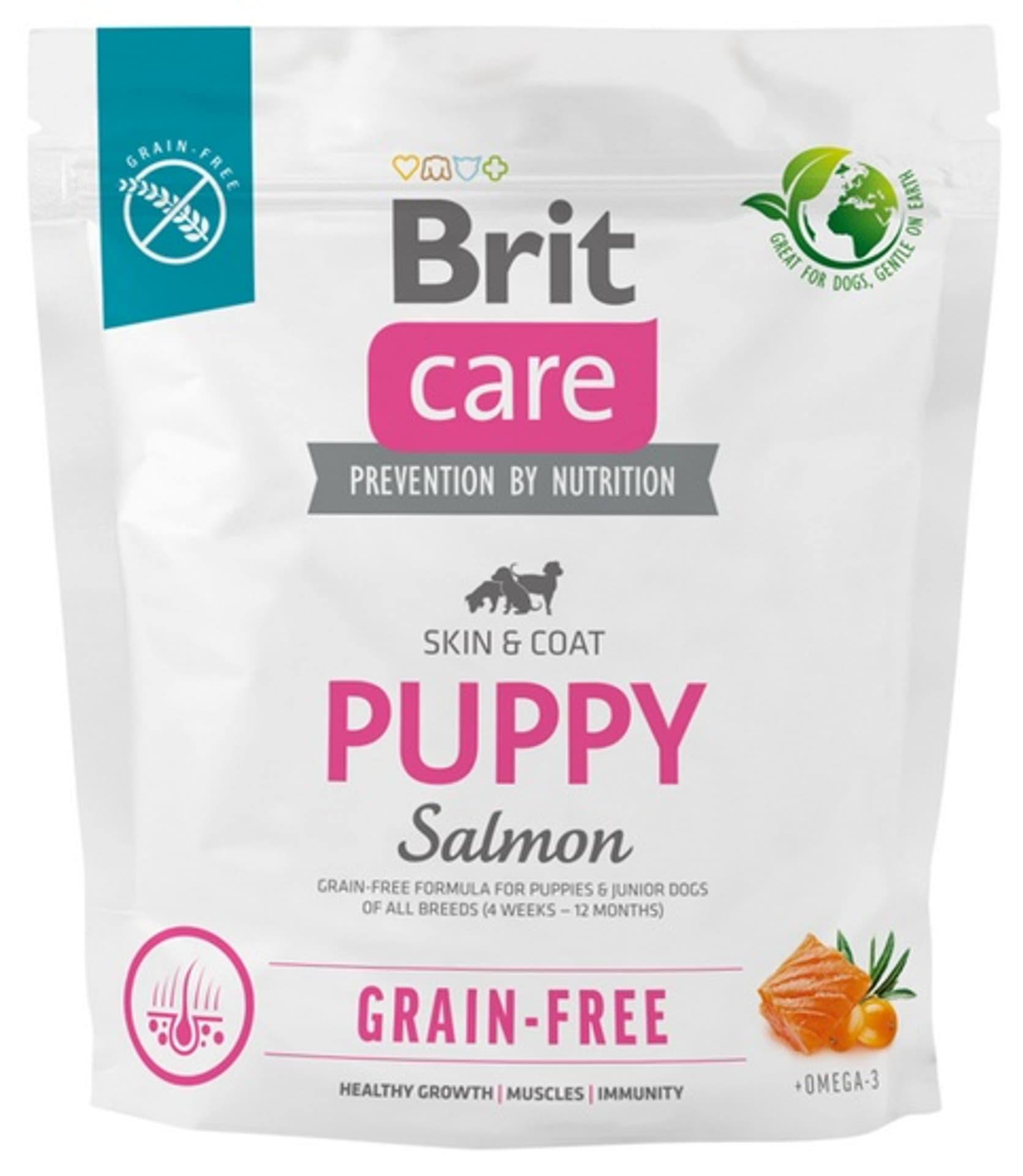 

Brit Care Dog Grain-Free Puppy Salmon 1kg