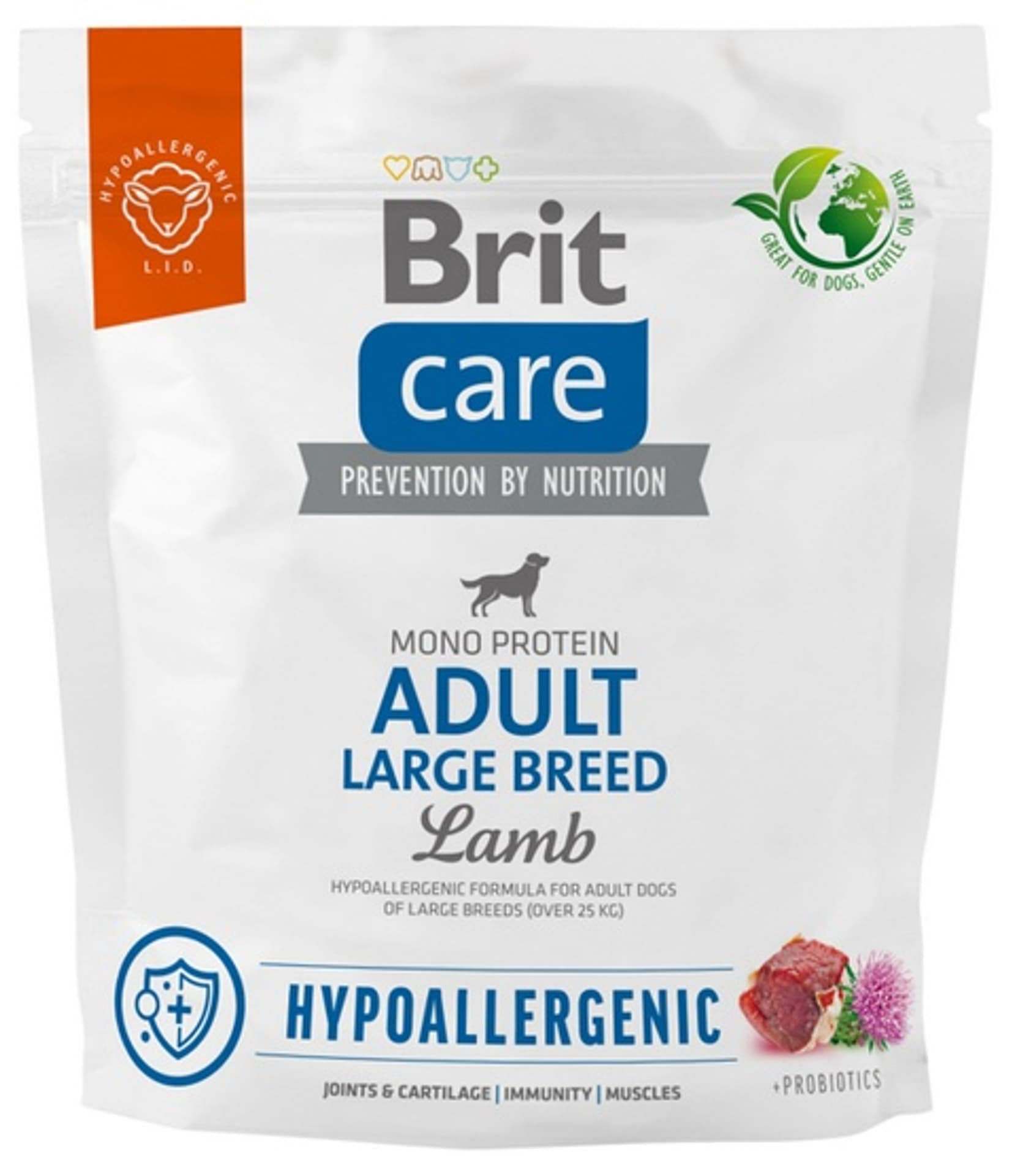 

Brit Care Dog Hypoallergenic Adult Large Lamb 1kg